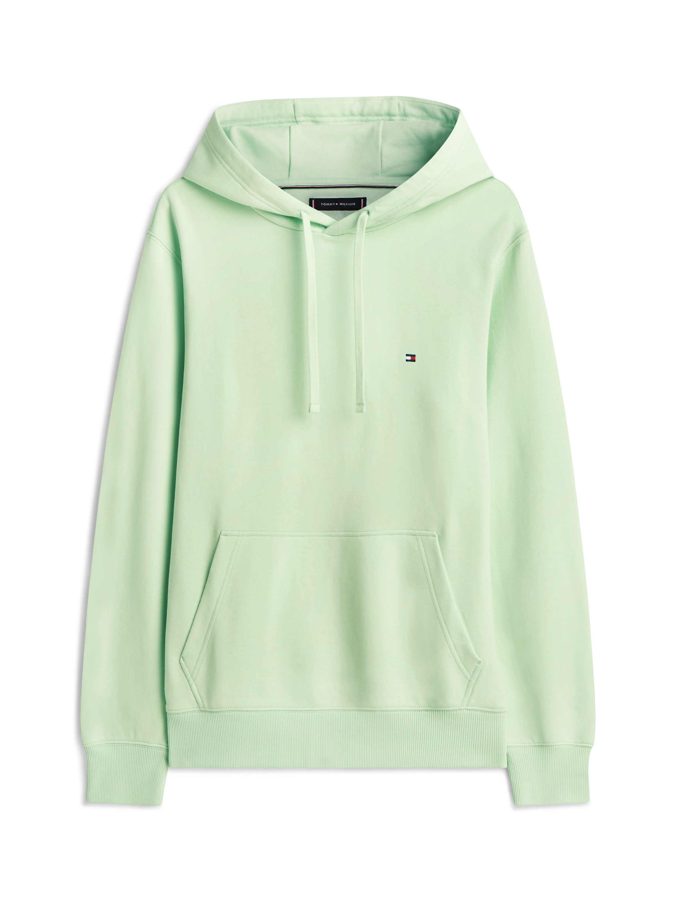 Tommy Hilfiger Hoodie »ESSENTIAL TERRY«, avec cordon de serrage et broderie drapeau
