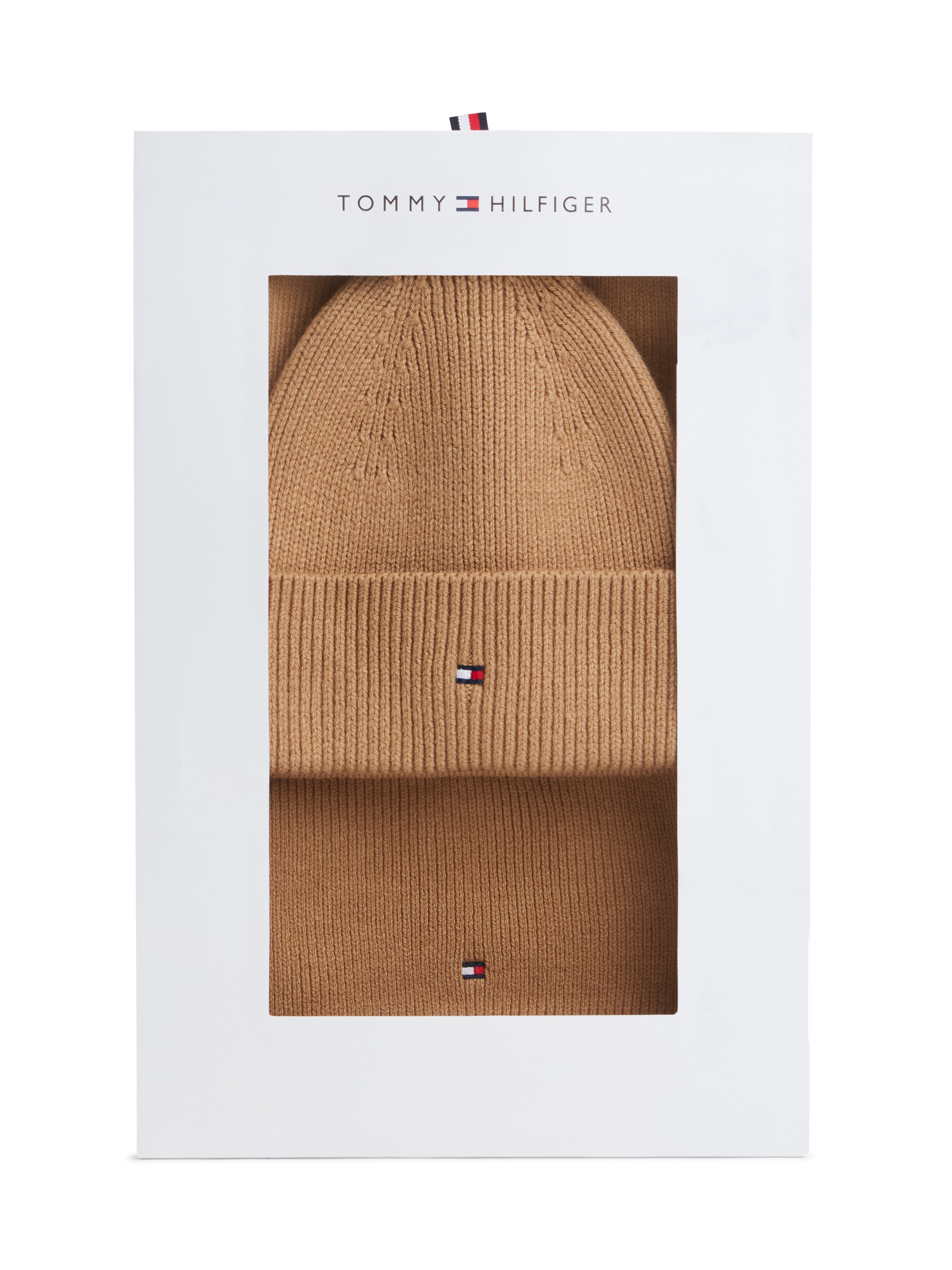 Tommy Hilfiger Bonnet »TH FLAG« 2 cuis dans une boîte cadeau