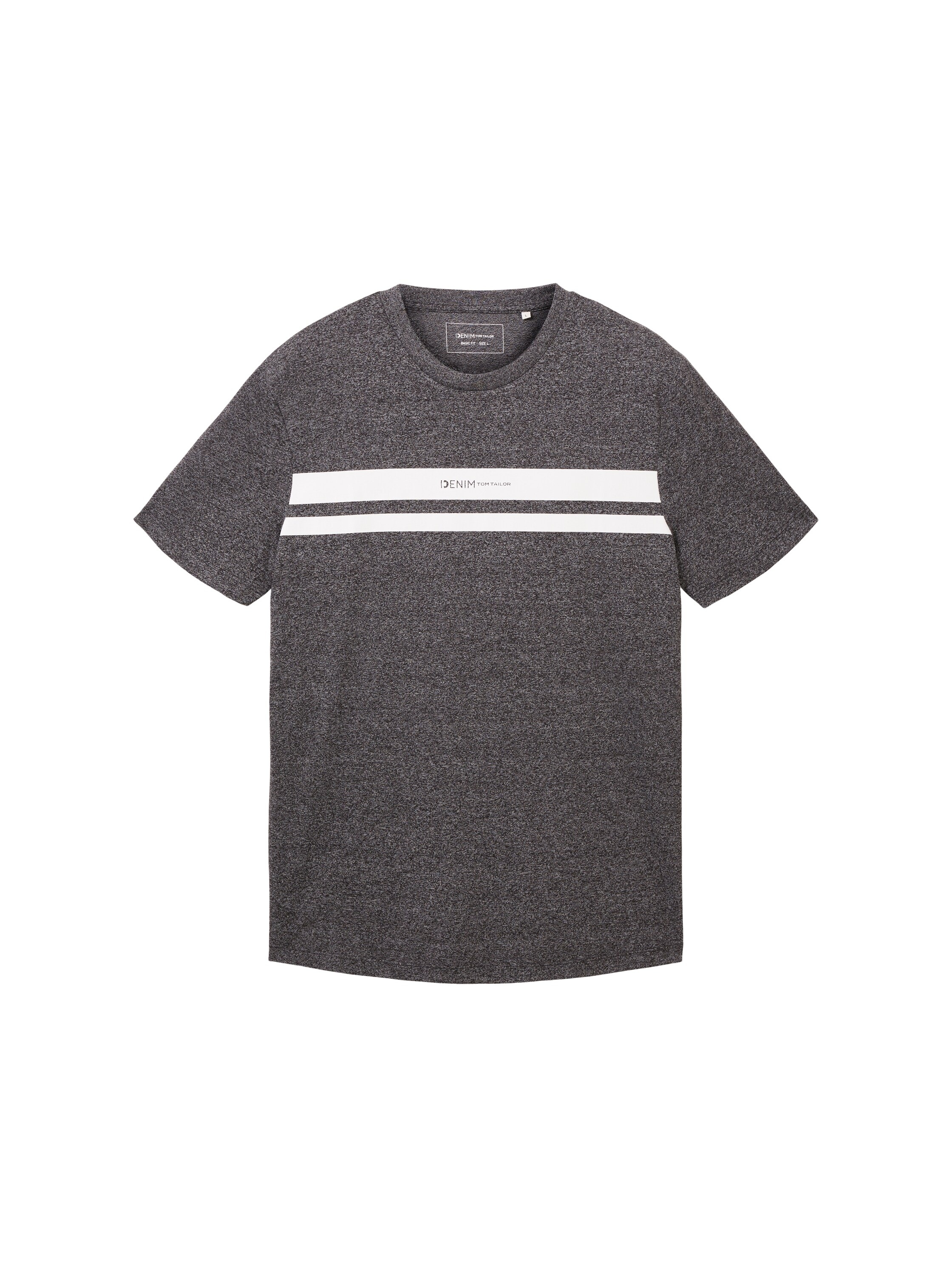 TOM TAILOR Denim T-shirt mit Frontprintlogo