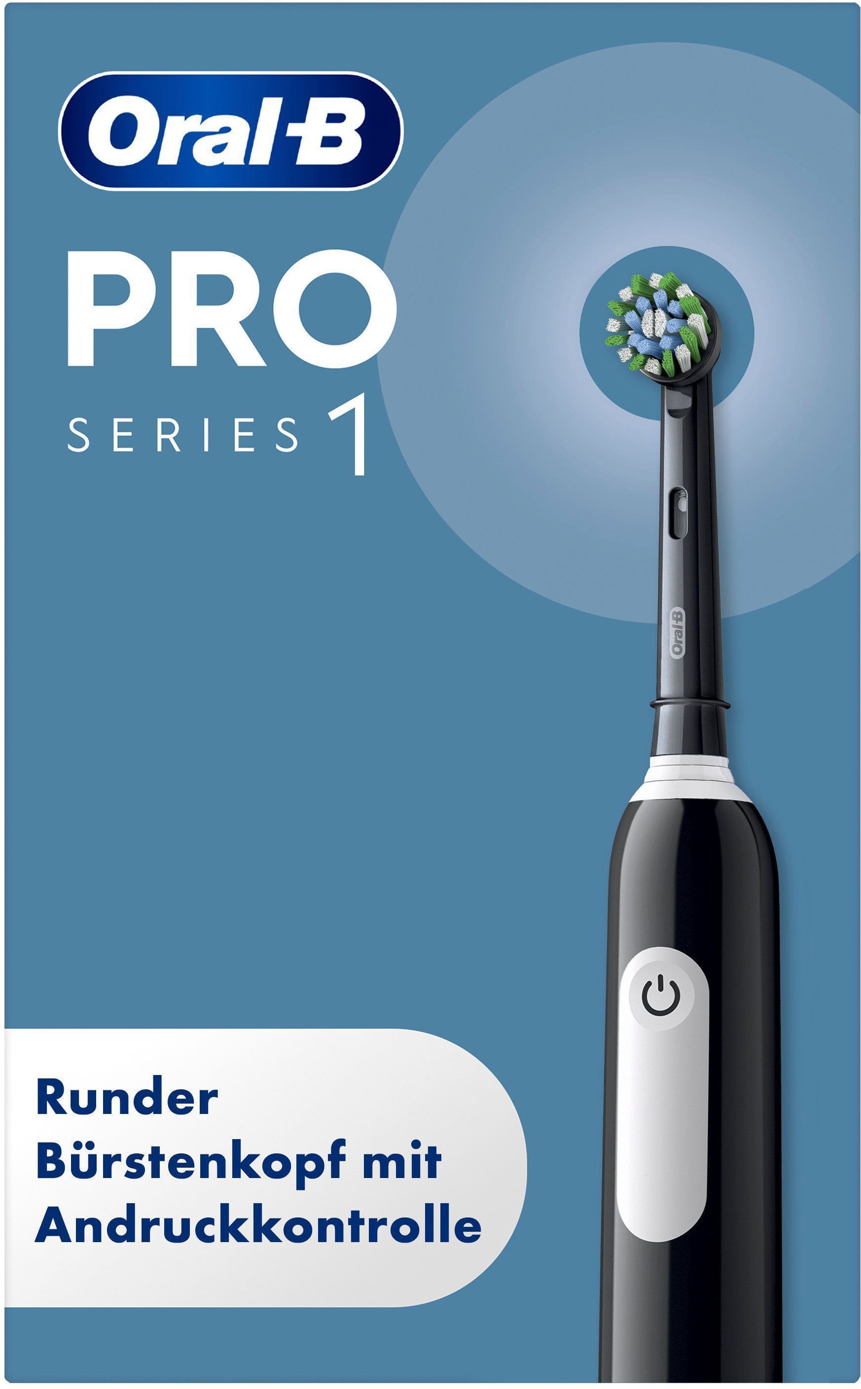 Oral-B Brosse à dents électrique »PRO Series 1« 1 cuis Aufsteckbürsten capteur de pression