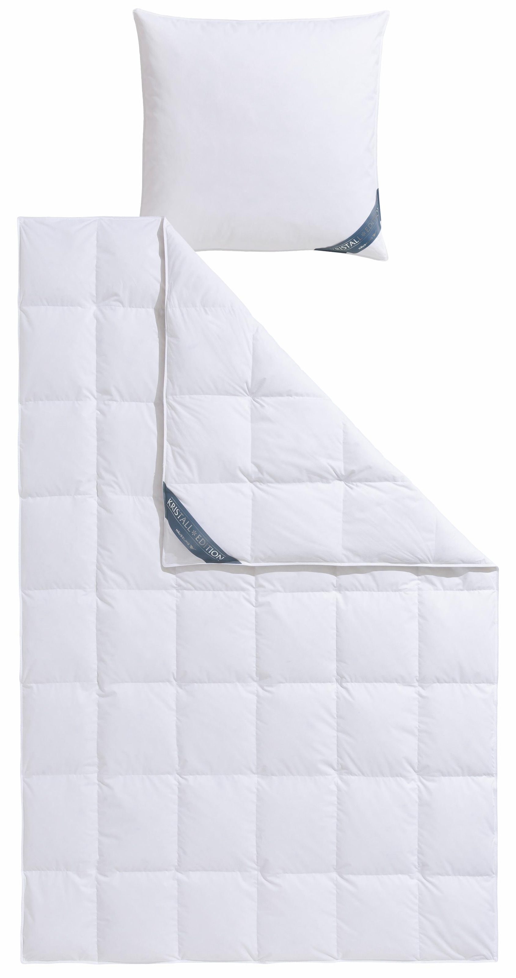 Haeussling Couette en duvet + oreiller »Kristall Edition« Spar-Set in verschiedenen Wärmeklasssen