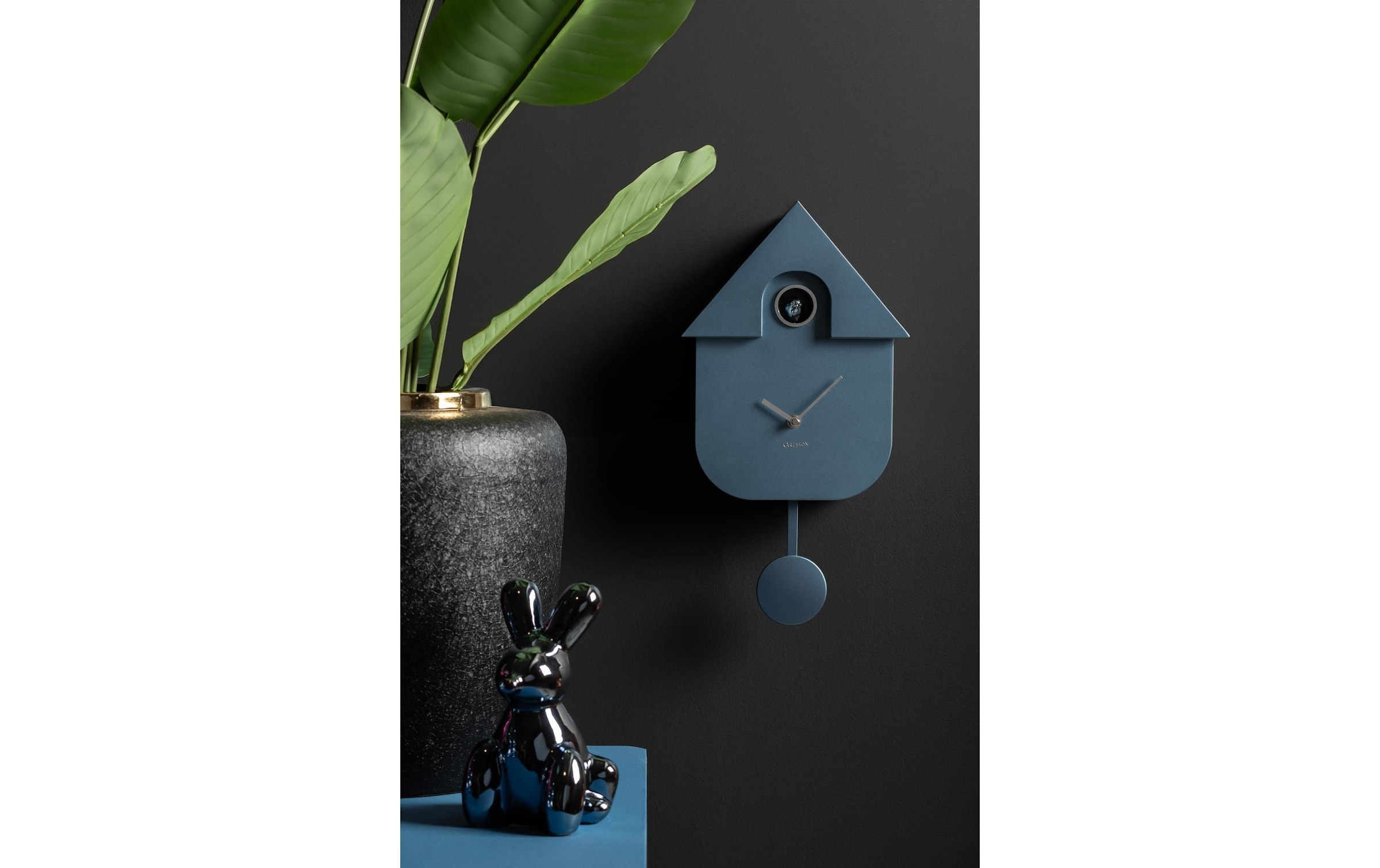 Karlsson Horloge murale »Modern Cuckoo Metallic«