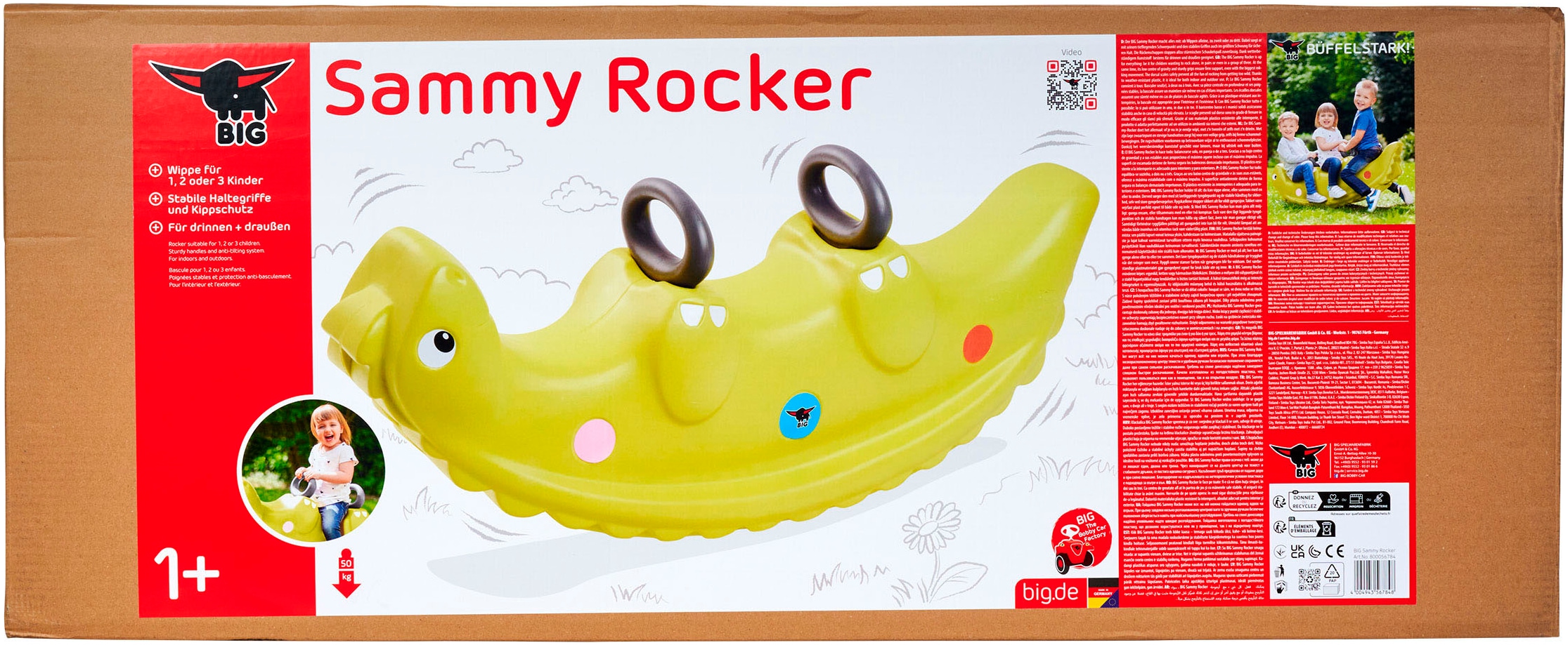 BIG Bascule »Sammy Rocker, grün« Made in Germany