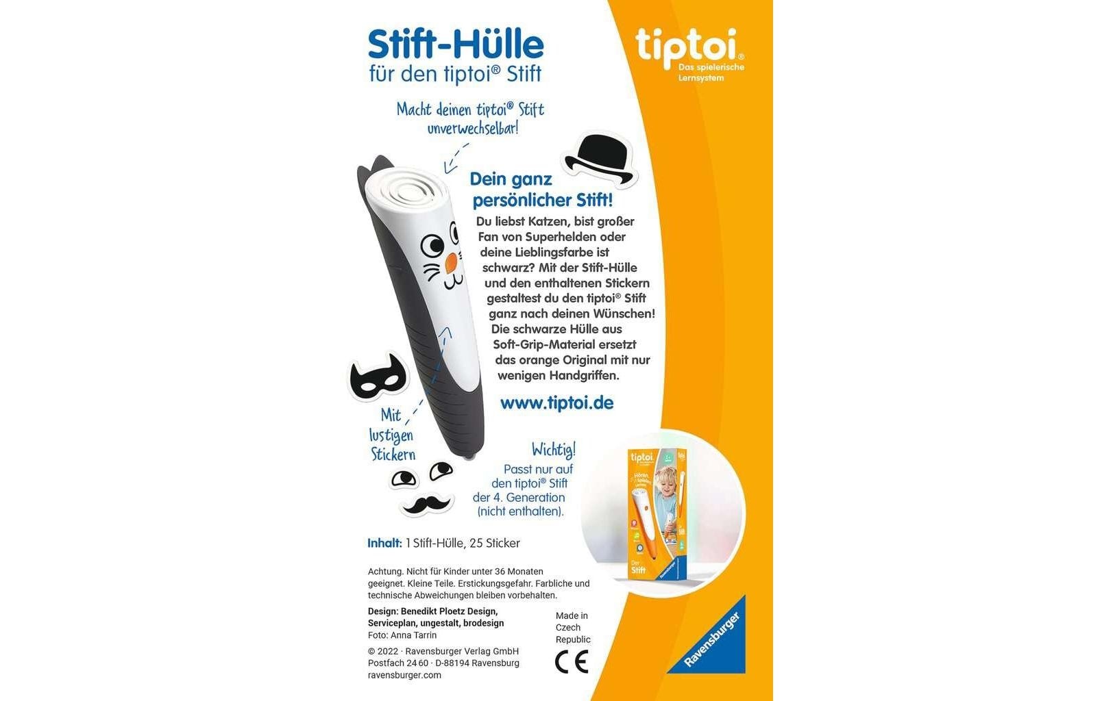 Ravensburger Housse pour stylo »tiptoi Stift-Hülle zum Wechseln in Schwarz«