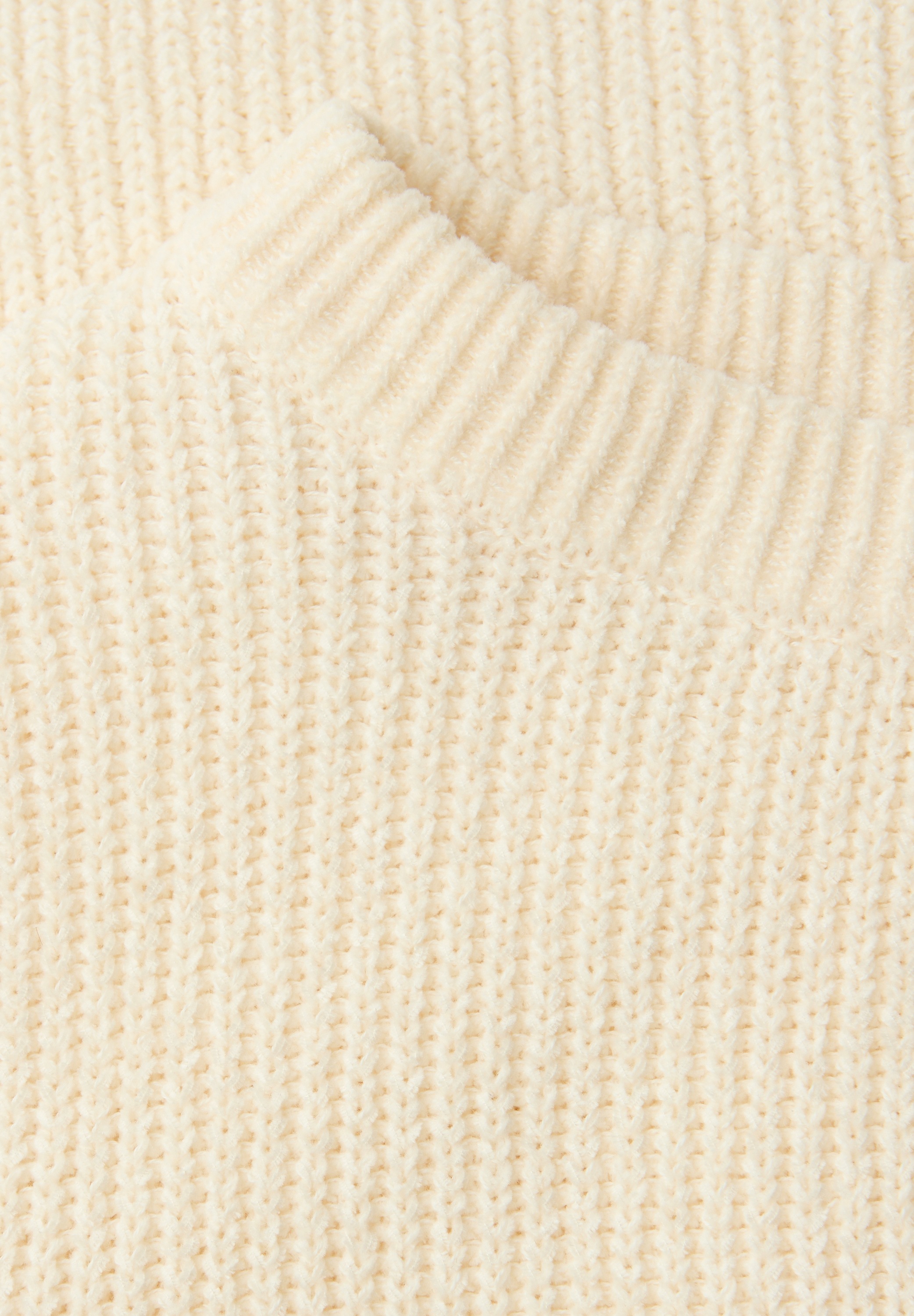 STREET ONE Pull en tricot Chenille Pullover mit U-Boot-Auschnitt
