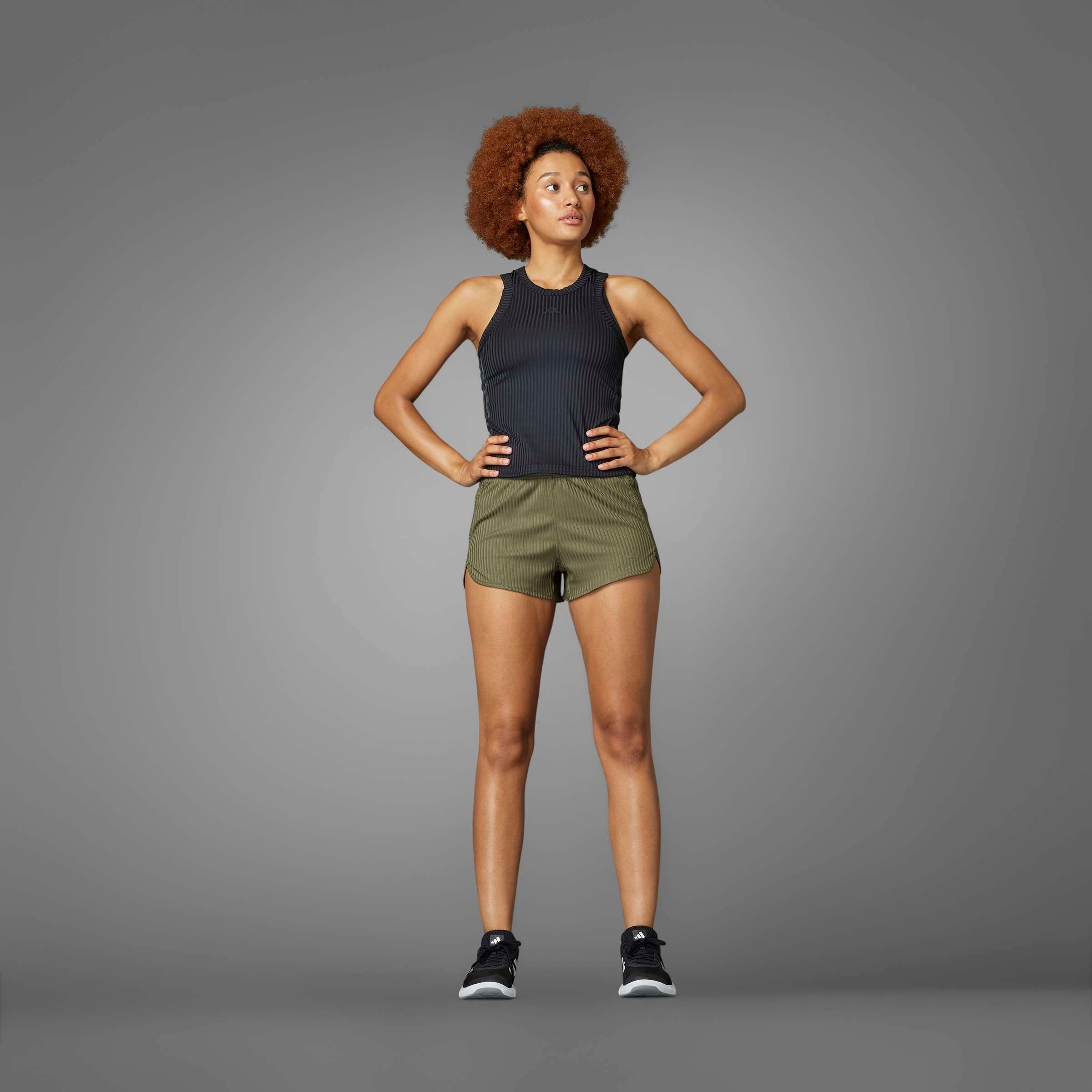 adidas Performance Tanktop »ALL GYM SEASONAL RIB TIGHT FIT TONAL 3-STREIFEN«