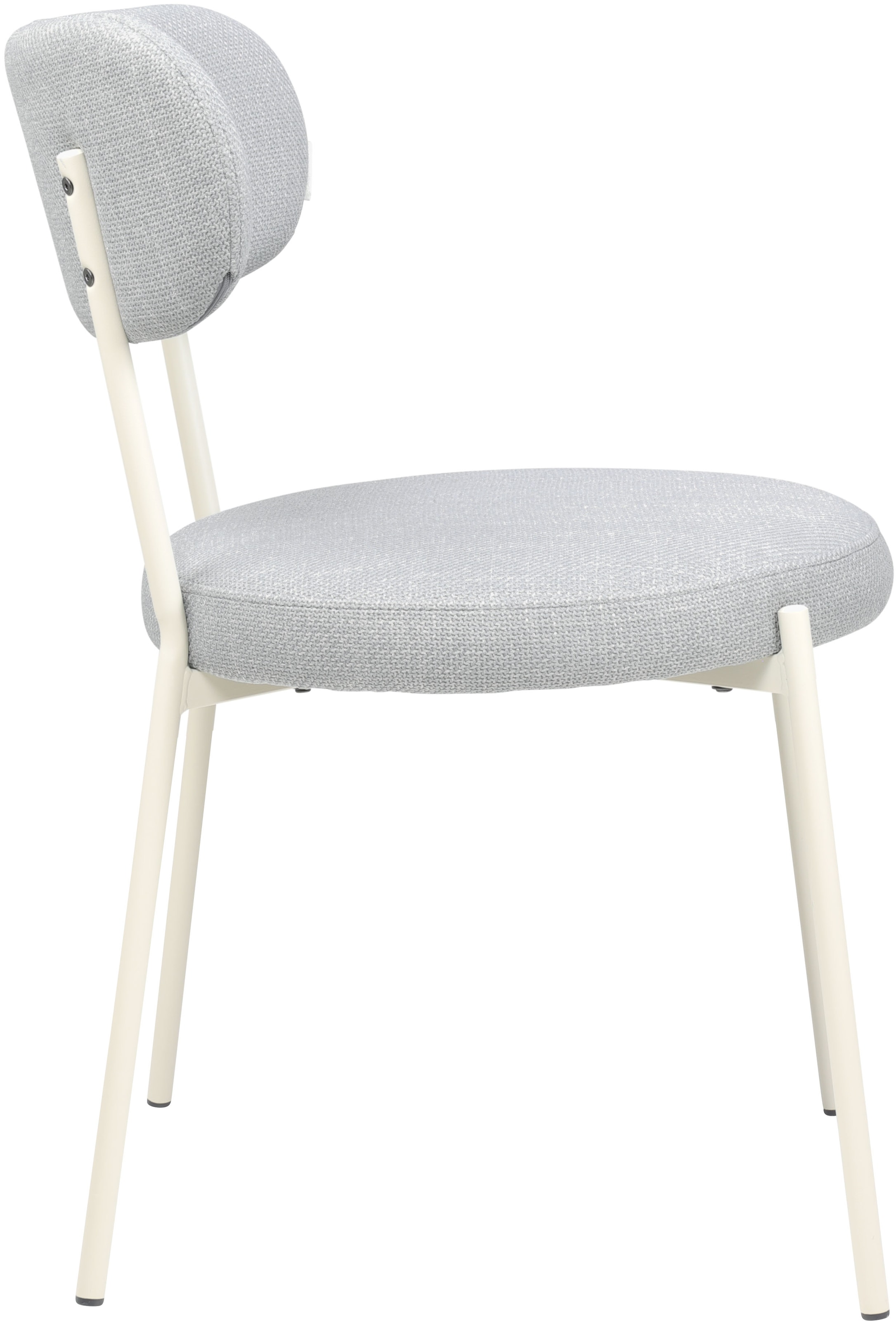 TOM TAILOR HOME 4-Fussstuhl »SOFT PAD CHAIR« (Set) 2 Stk.Esszimmerstuhl, 4-Fussgestell, mit Rückenausschnitt