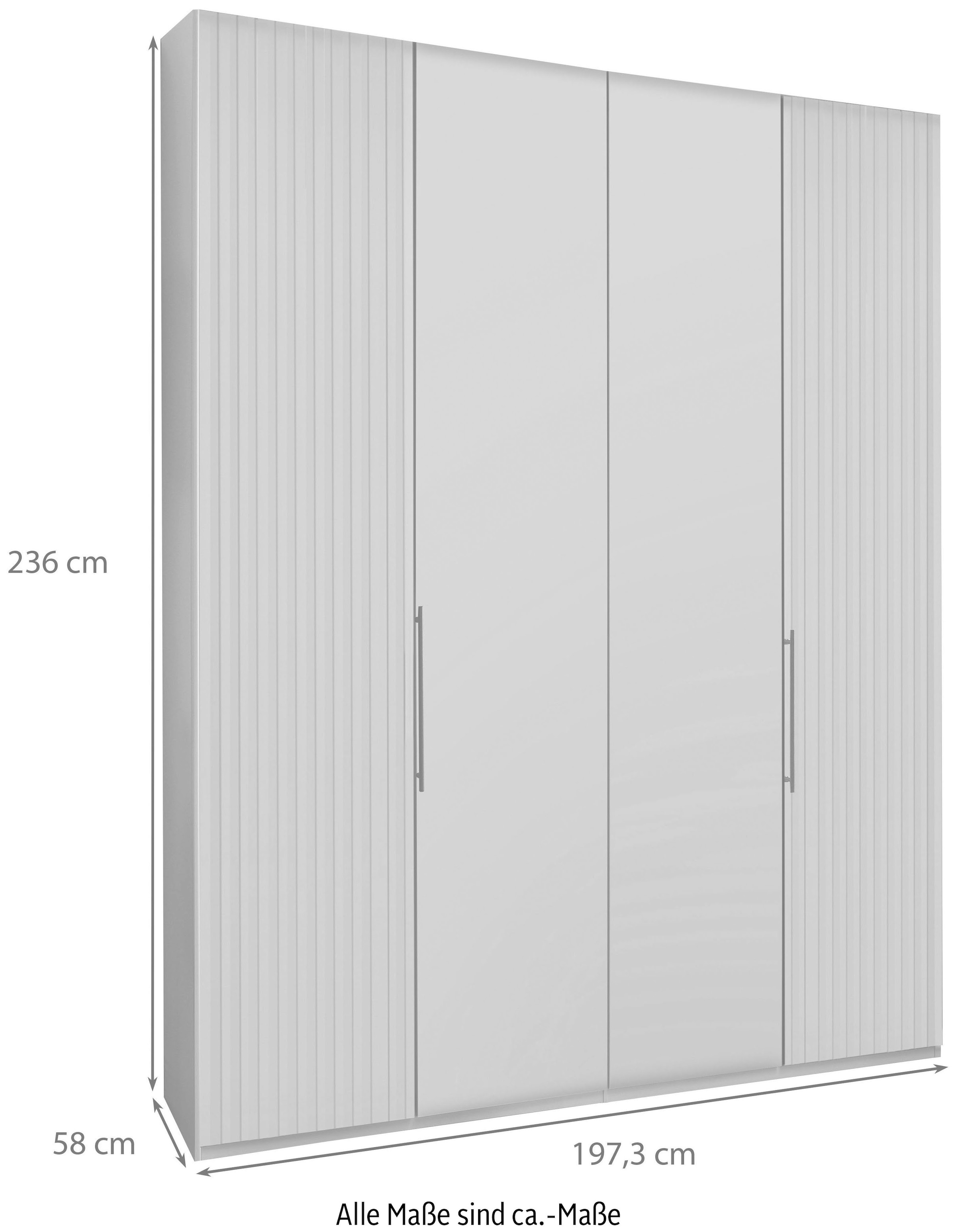 WIEMANN Armoires à vêtements »Denver« hochwertige Beschläge