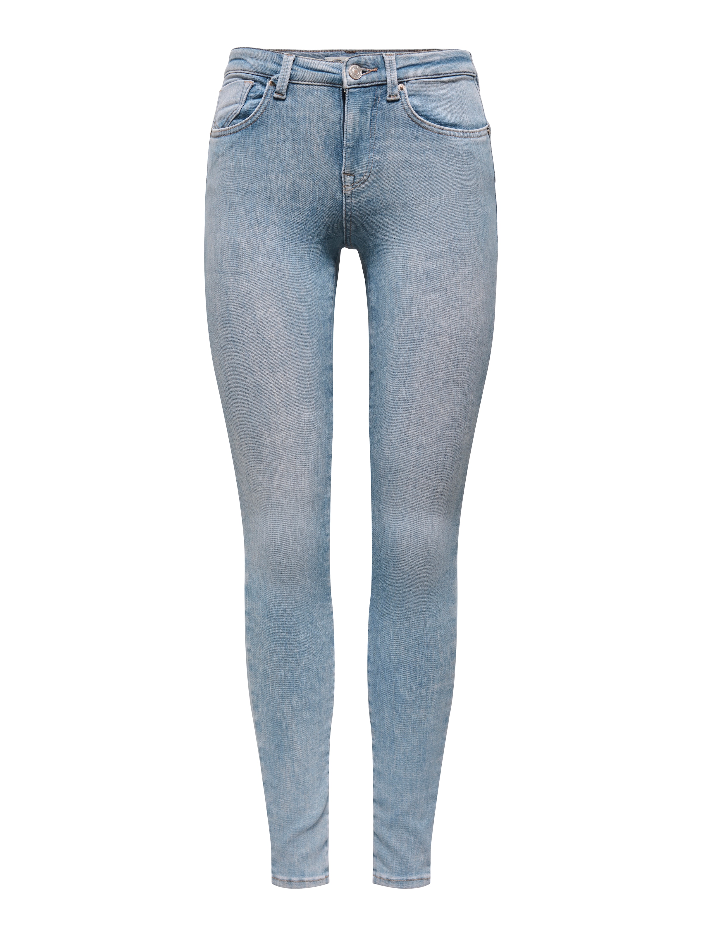 ONLY Jeans skinny »ONLPOWER MID SKIN PUSHUP DNM REA968 NOOS« mélange de coton, coupe skinny