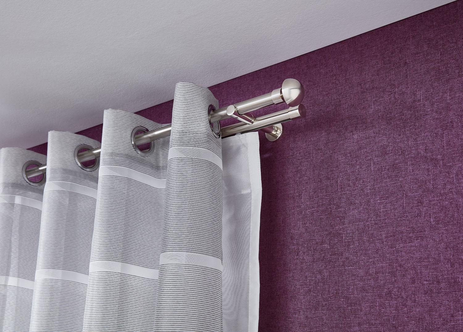 Good Life Tringle à rideaux combinée »Redondo« Ø 20 mm 2 course-läufig Fixmass