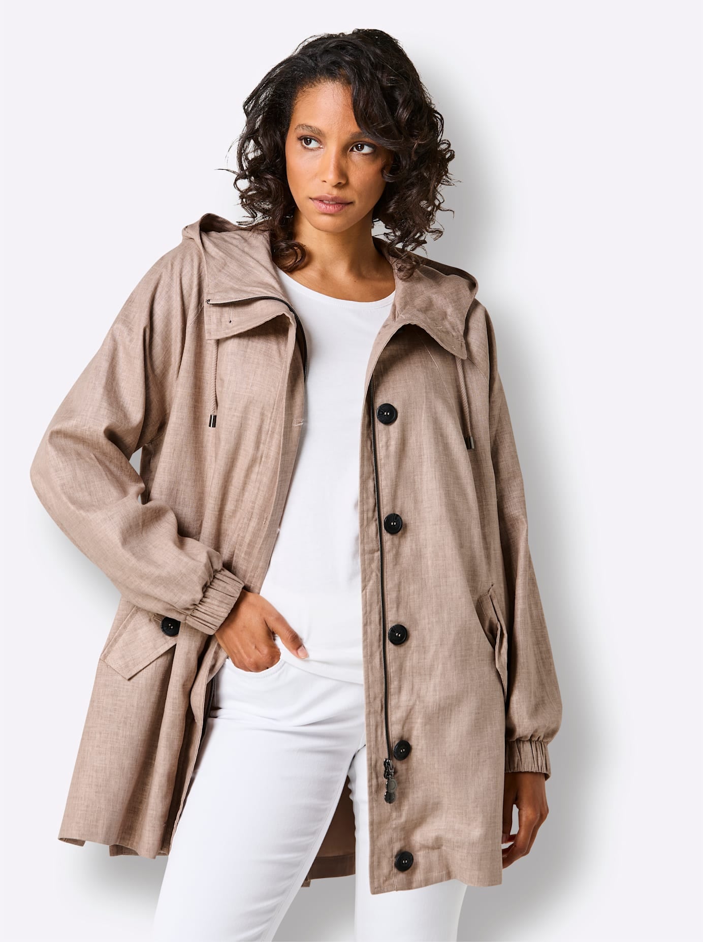 CREATION L PREMIUM Anorak mit Kapuze