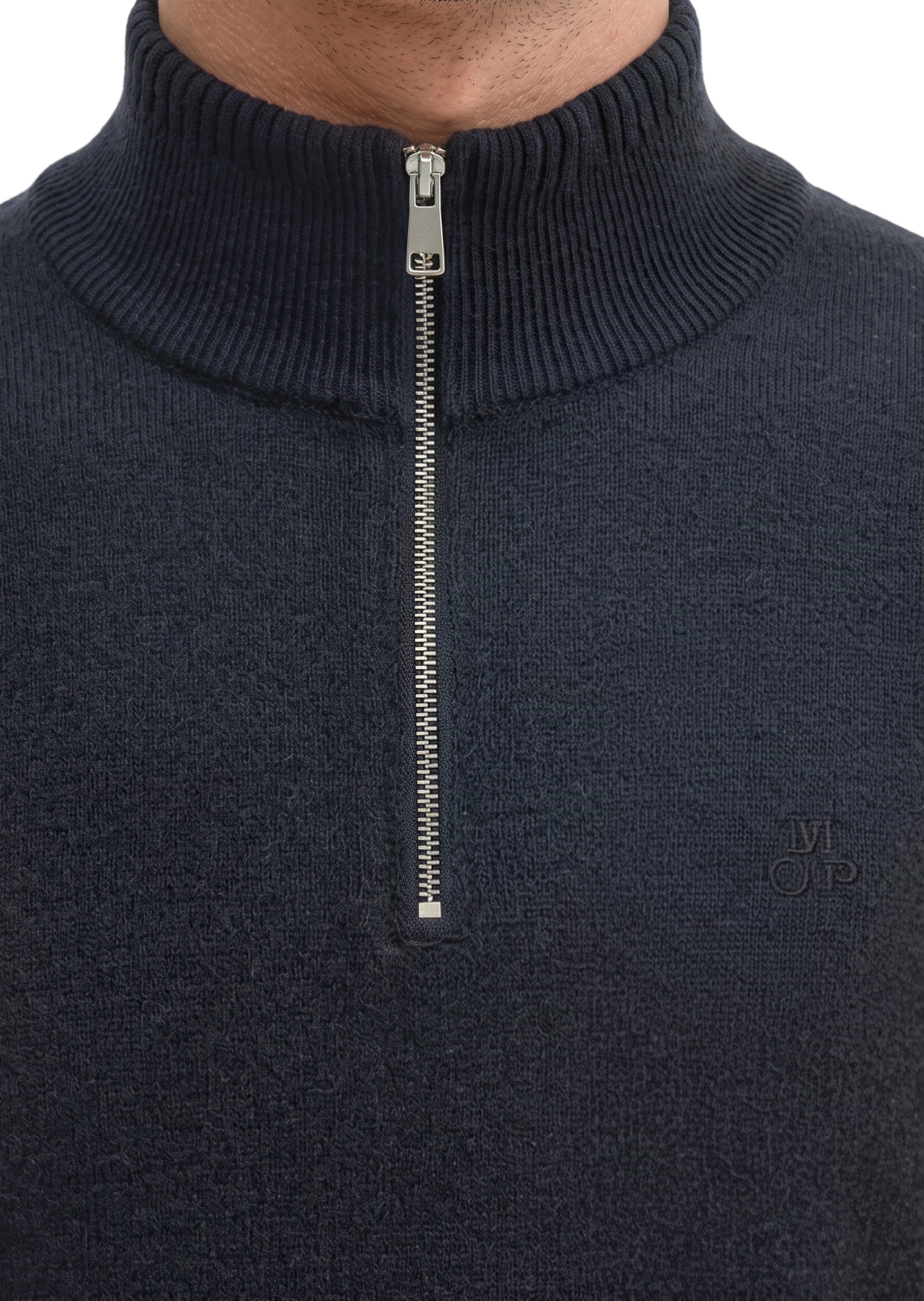 Marc O'Polo Troyer regular aus weichem Bio-Baumwoll-Schurwoll-Mix
