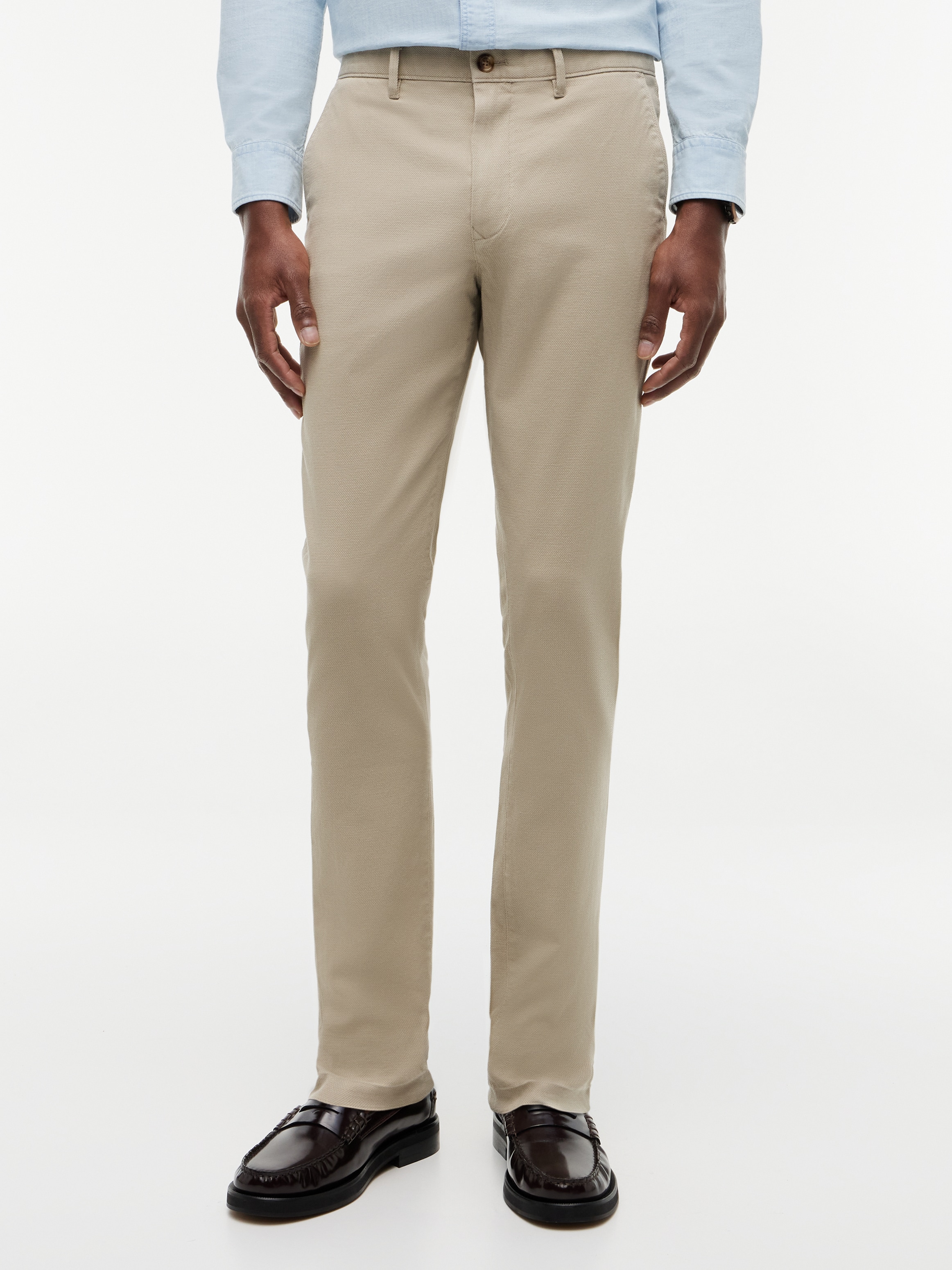 Tommy Hilfiger Chinohose »BLEECKER OPEN STRUCTURE«  aus Stretch-Baumwolle, Slim Fit