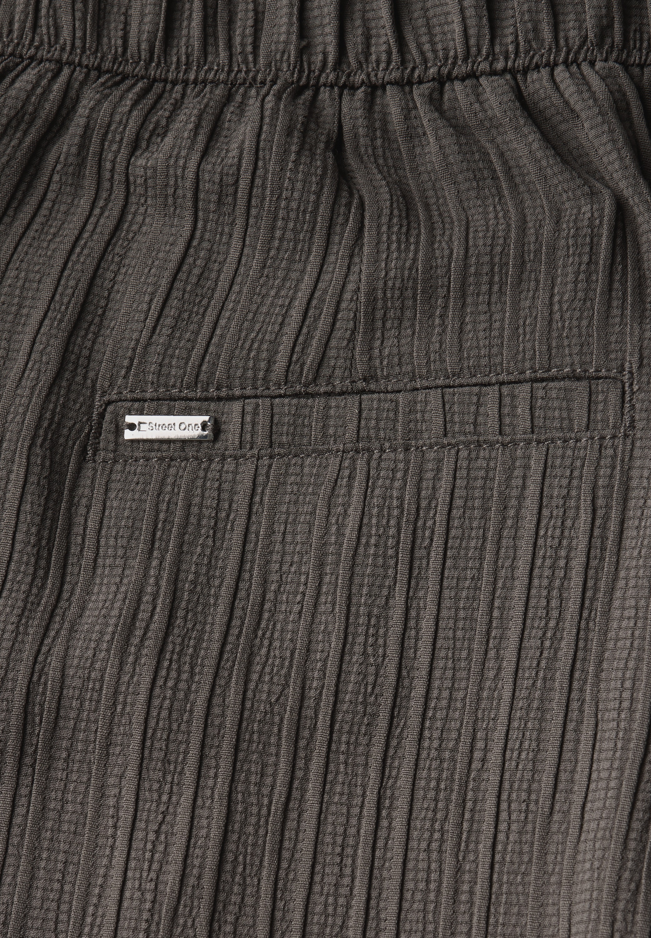 STREET ONE Pantalon en tissu  Sommerhose mit elastischem Bund