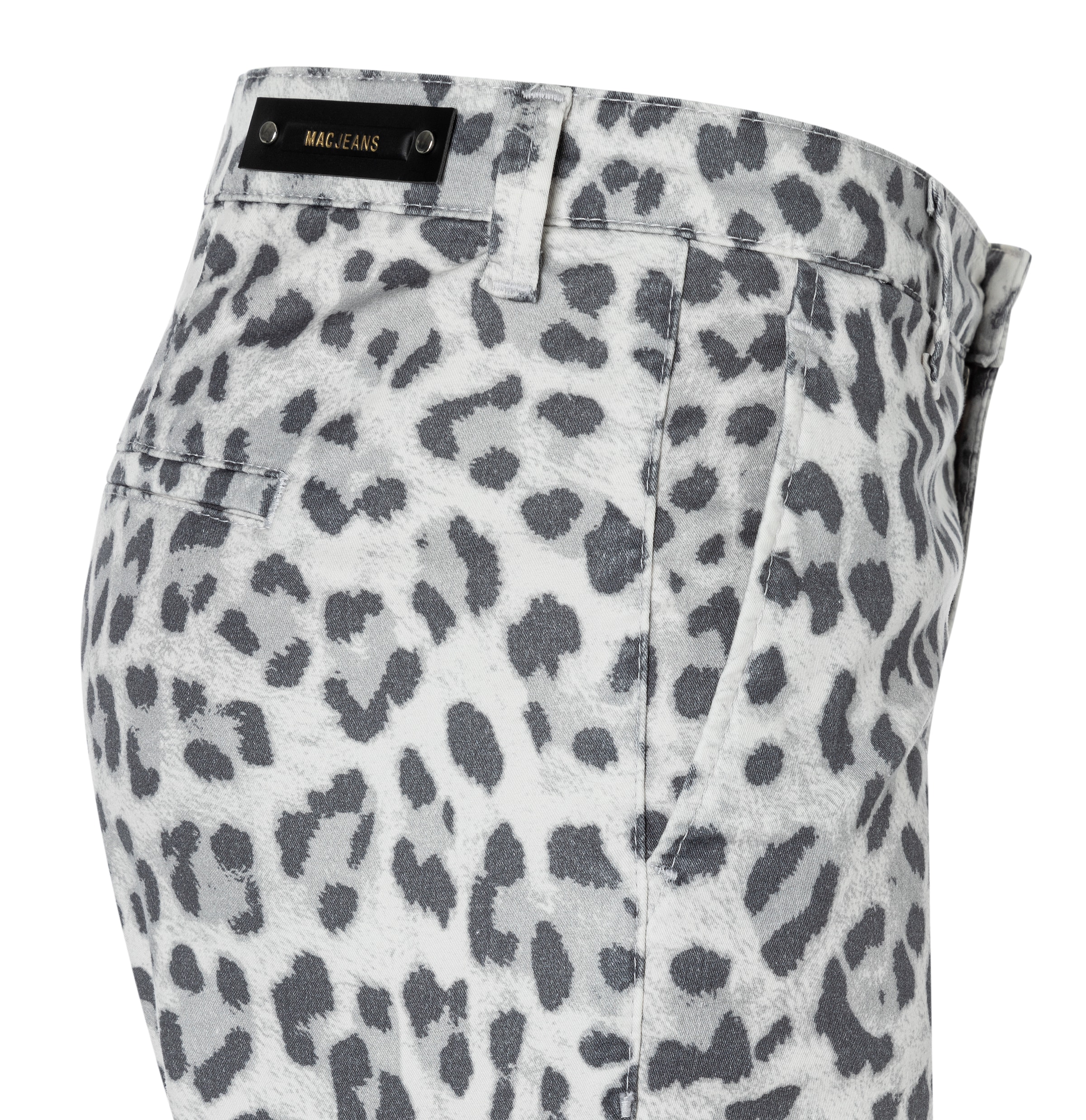 MAC Chinohose »CHINO turn up«  mit dezentem Glanz, elegant und sportiv zugleich