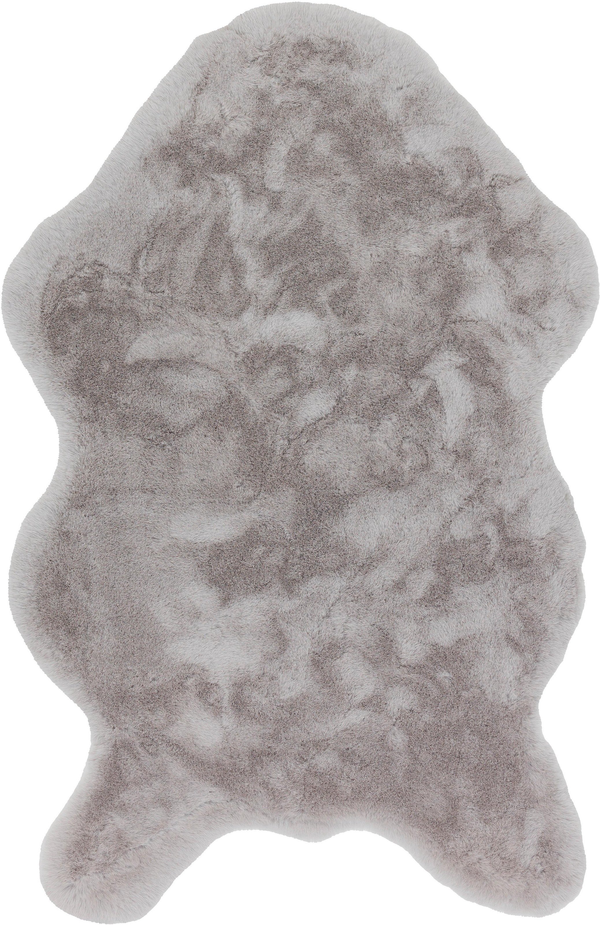 SCHÖNER WOHNEN-Kollektion Tapis en fourrure »Tender« En forme de fourrure 26 mm Höhe weich durch Microfaser, Kaninchenfell Haptik, Kunstfell, waschbar