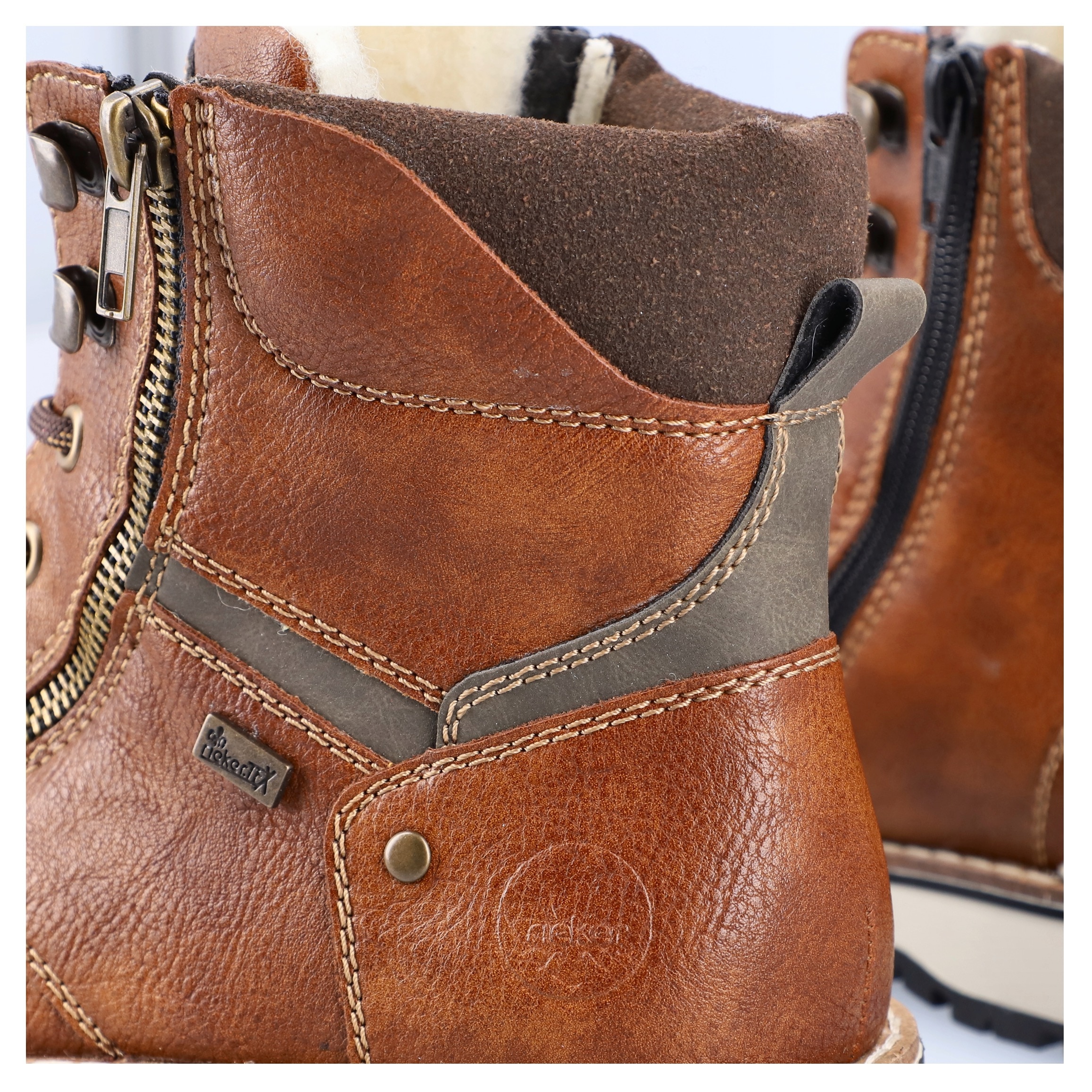 Rieker Winterboots  mit komfortabler Rieker TEX-Ausstattung, Freizeitschuh, Schnürschuh