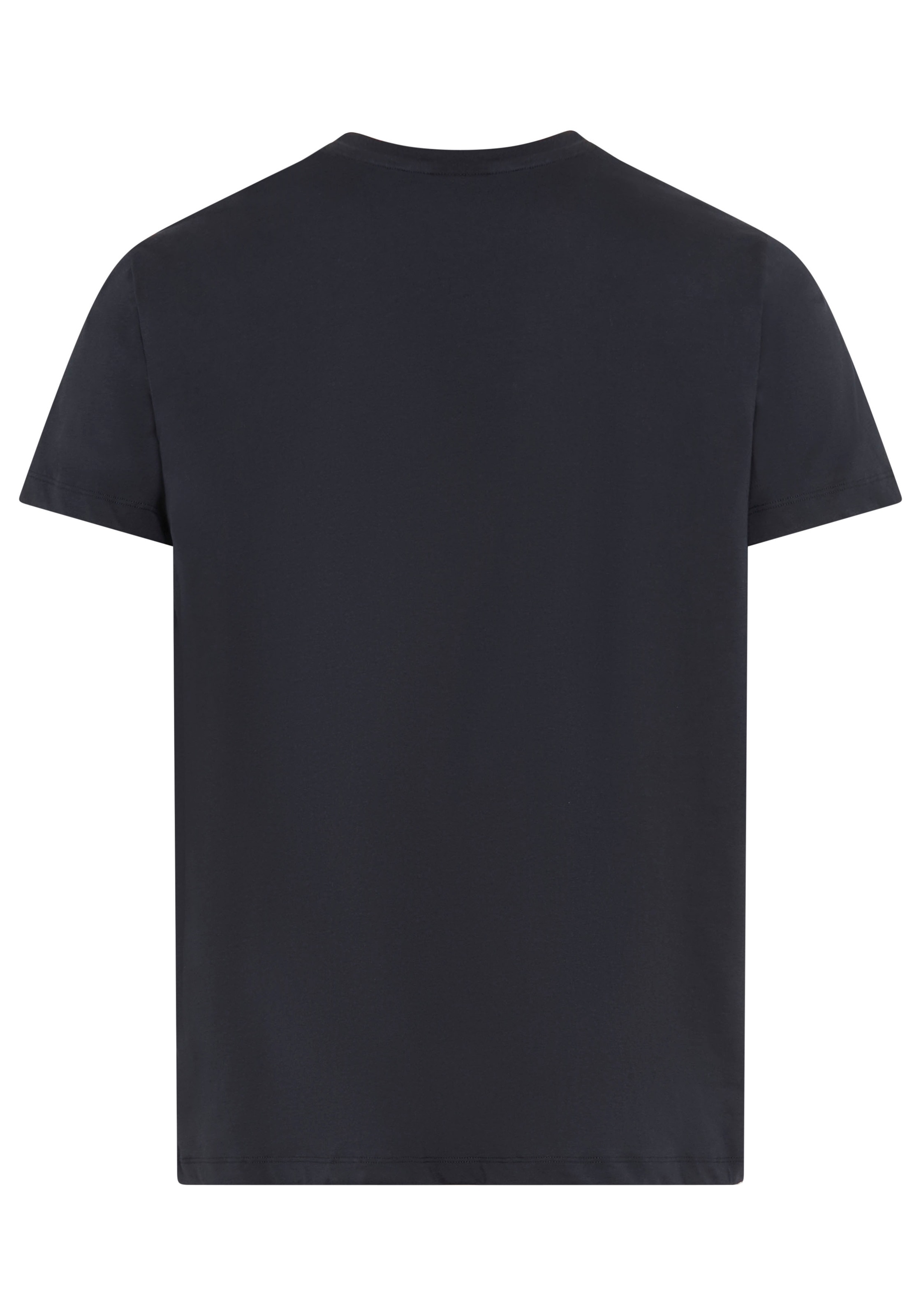 BOSS T-shirt Rundhals, Jersey, kleines Logo, regular fit