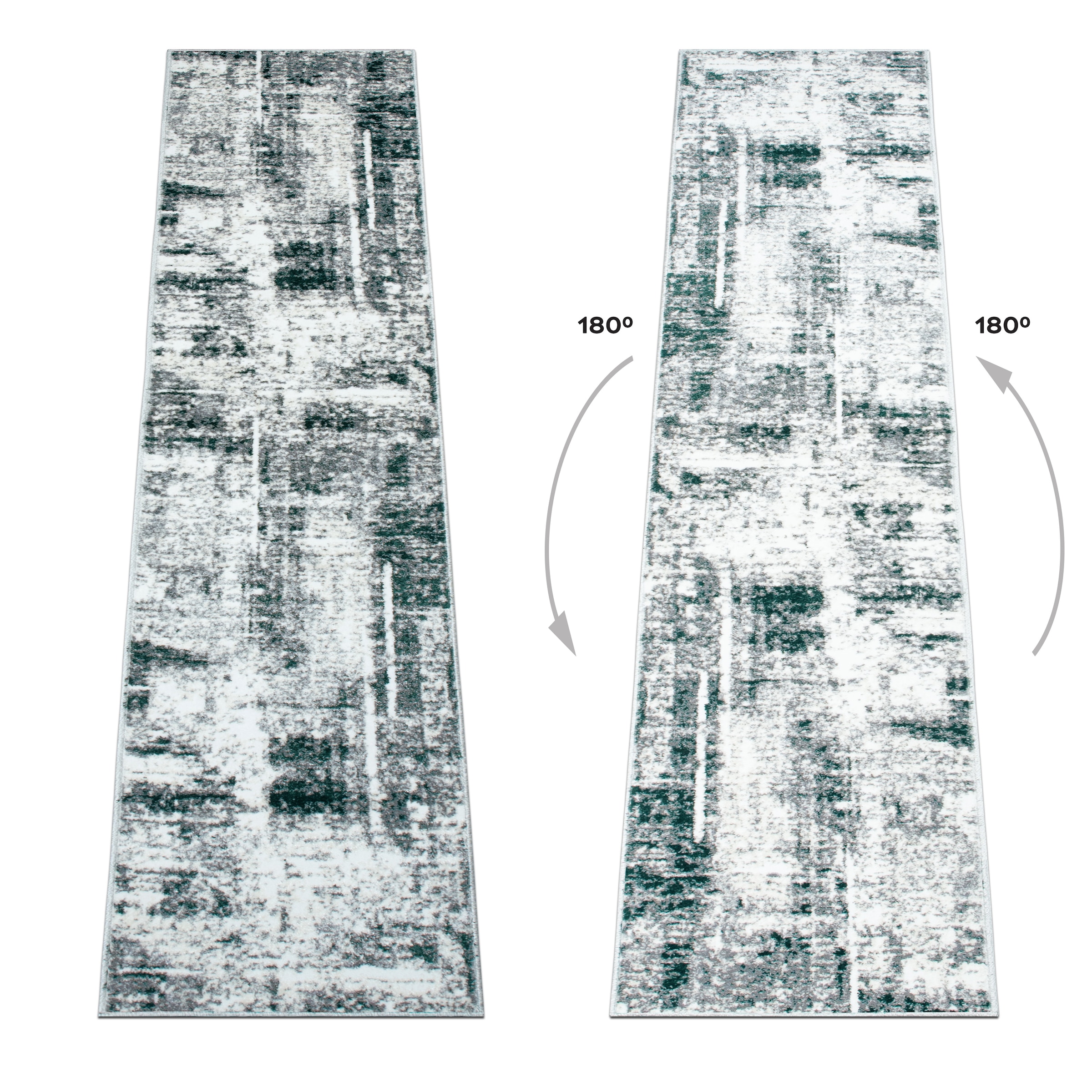 GOODproduct Läufer »Salsa« rechteckig 9 mm Höhe mit besonders weichem Flor, Kurzflor, im Vintage-Look, dichte Qualität