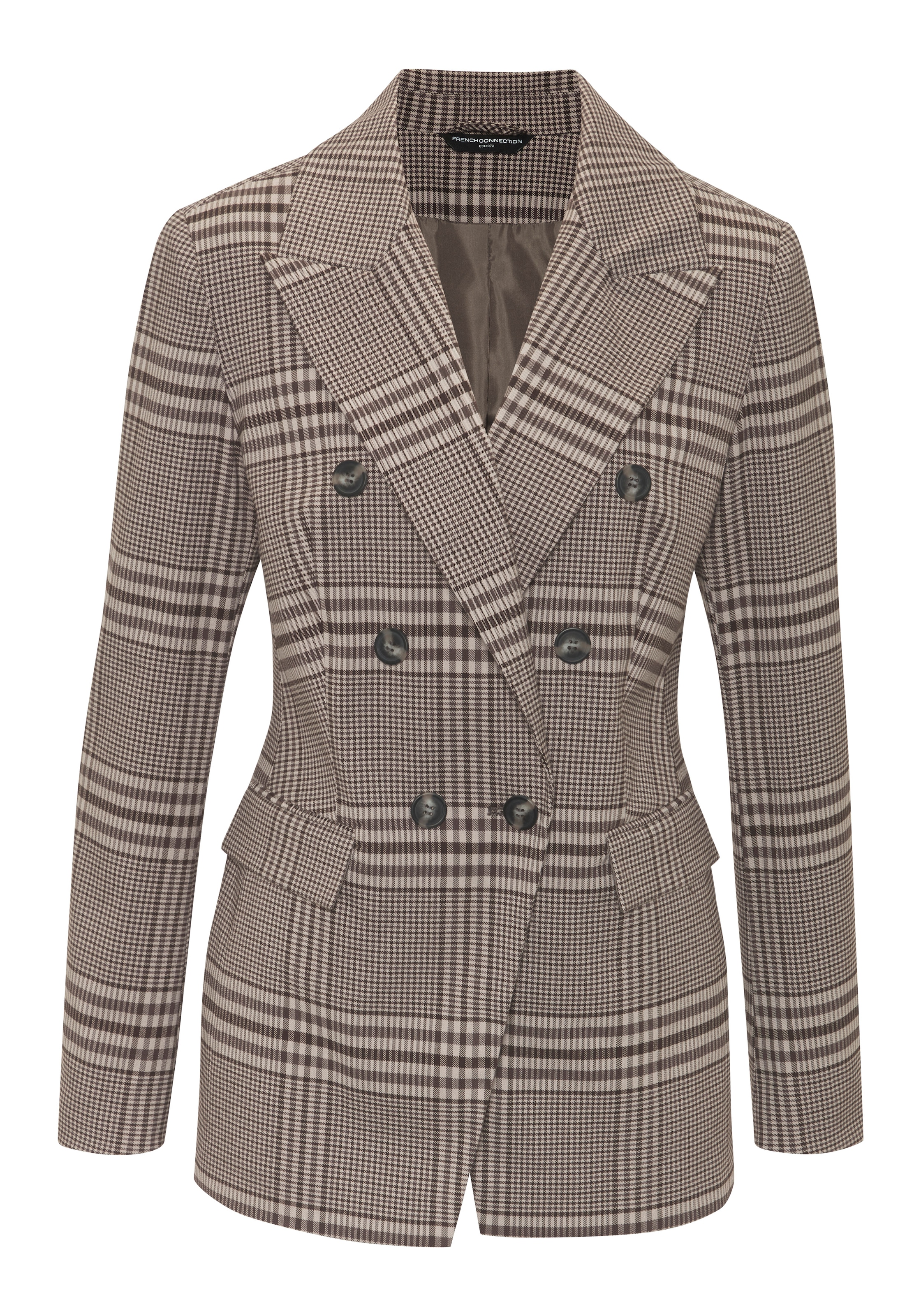 French Connection Blazer long blazer à carreaux