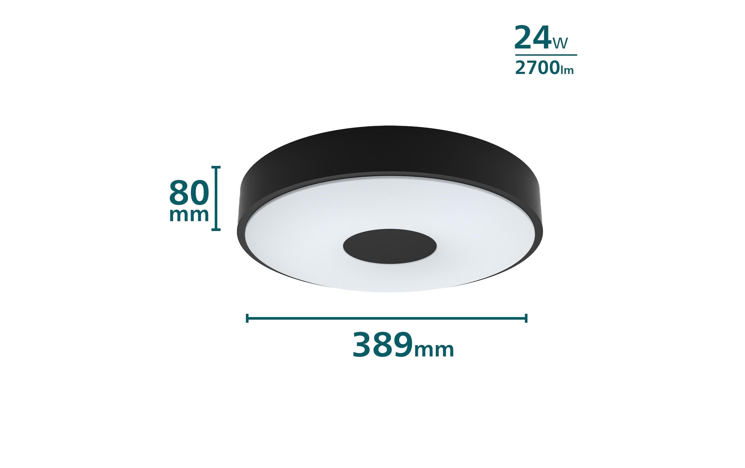 Philips Plafonnier »Coiner SceneSwitch 2700K, 2700 Lm« 1 cuis