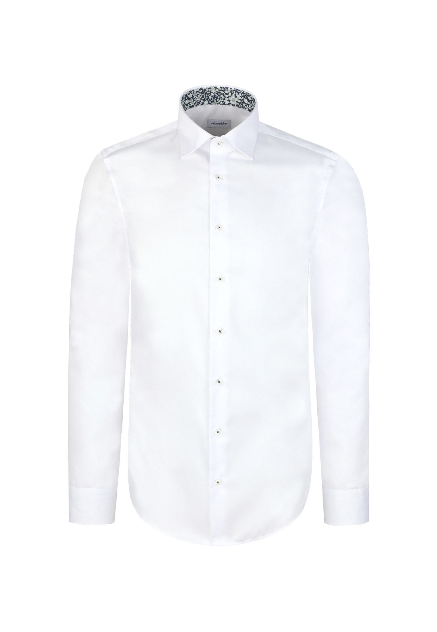 seidensticker Businesshemd »Schwarze Rose« Shaped 1/1 Kentkragen Uni