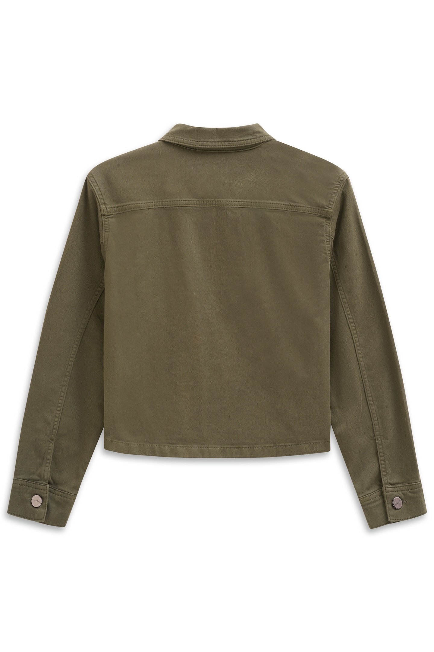 bugatti Veste en jean »Hemdkragen« mit verdeckter Knopfleiste