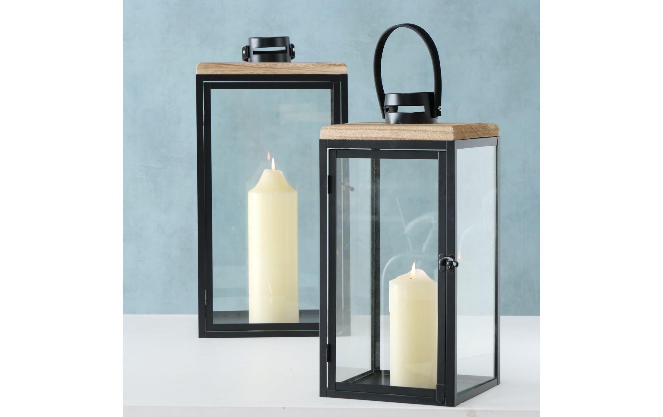 BOLTZE Lanterne à bougie »Sirio 2-teilig«
