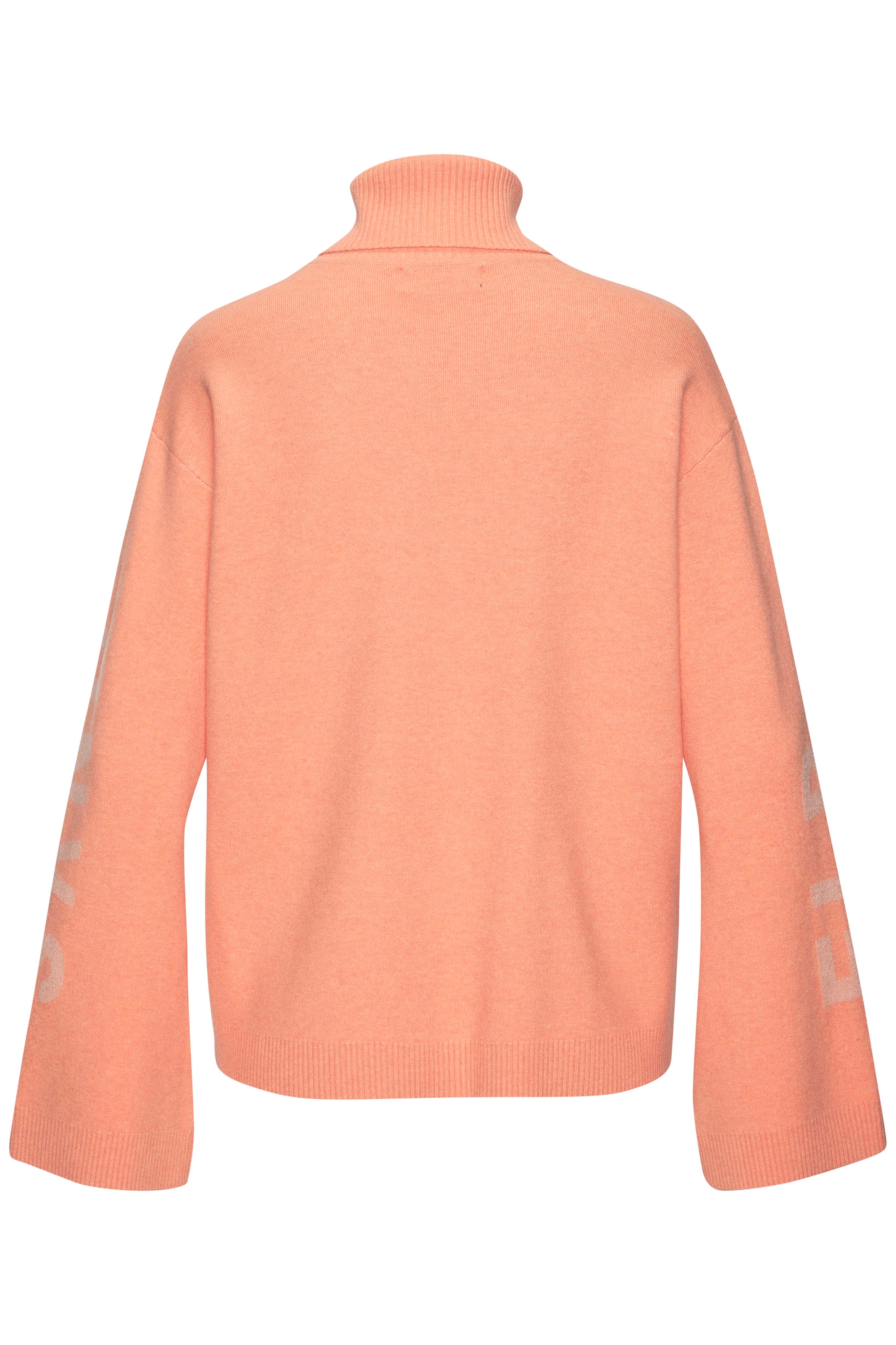 Elbsand Rollkragenpullover , aus hochwertigem Strick mit eingestricktem Logo, Loungewear
