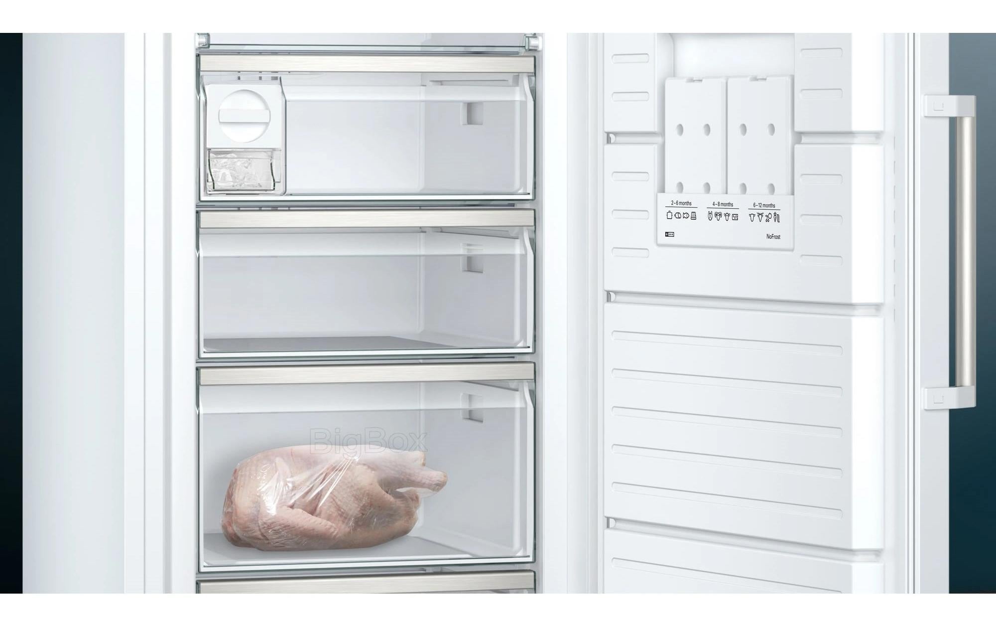 SIEMENS Congélateur iQ500 »GS58NAWCV« 191 cm hoch 70 cm breit