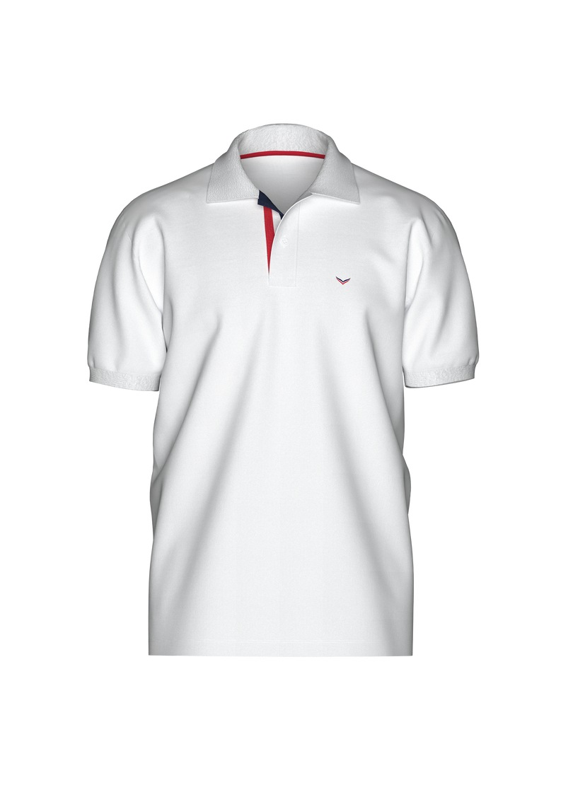 Trigema Poloshirt »TRIGEMA Poloshirt mit dreifarbiger Knopfleiste« 1 Stk.