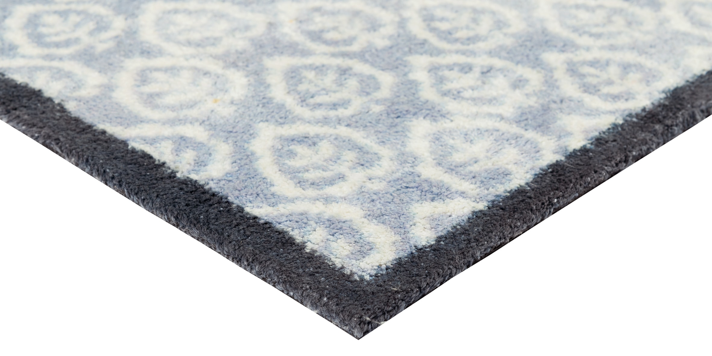 Turtle Mat Tapis de sol »Fencott Blue« Rectangulaire 9 mm Höhe