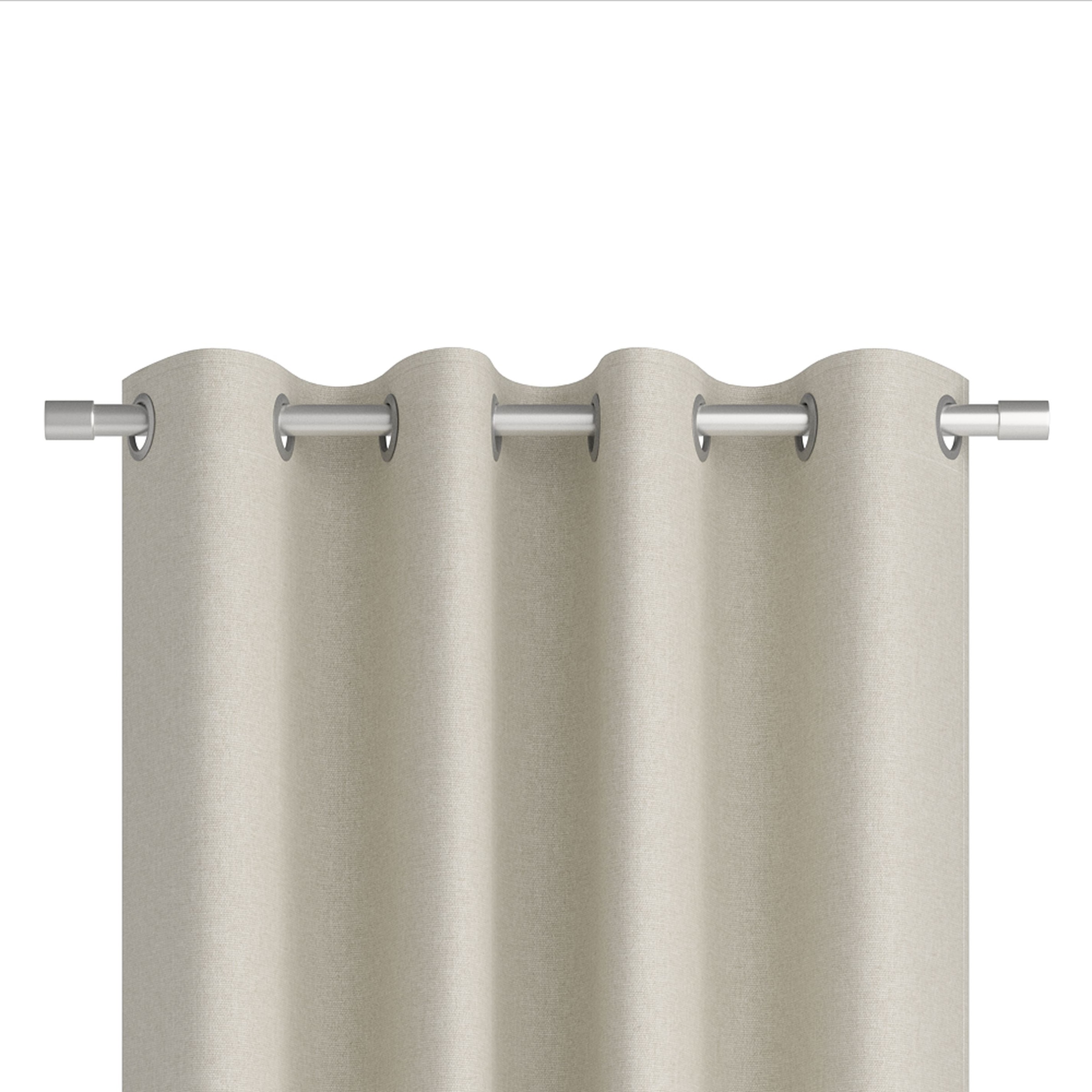 Neutex for you! Vorhang nach Mass »ARUBA« Ösen 1 Stk. tlg. Uni Dimout, hochwertige Webstruktur