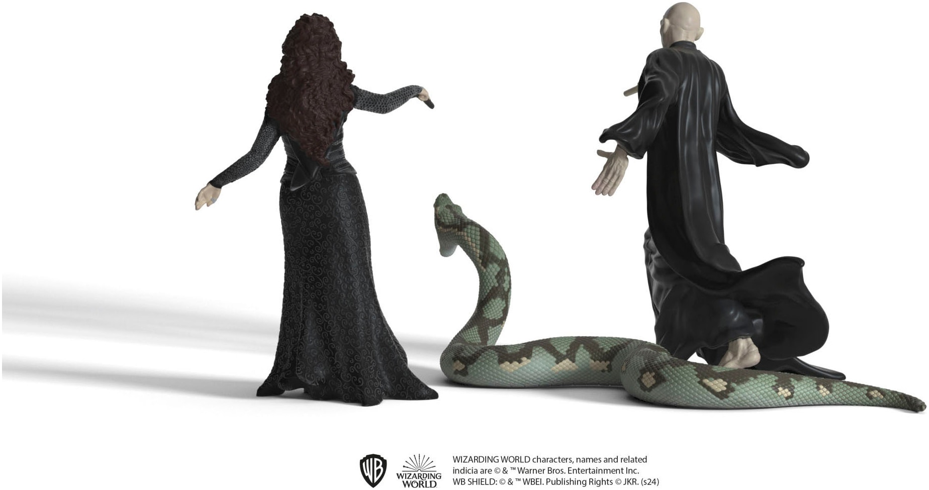 Schleich® Personnage de jeu »WIZARDING WOLRD™, Voldemort, Nagini & Bellatrix L. (42684)«