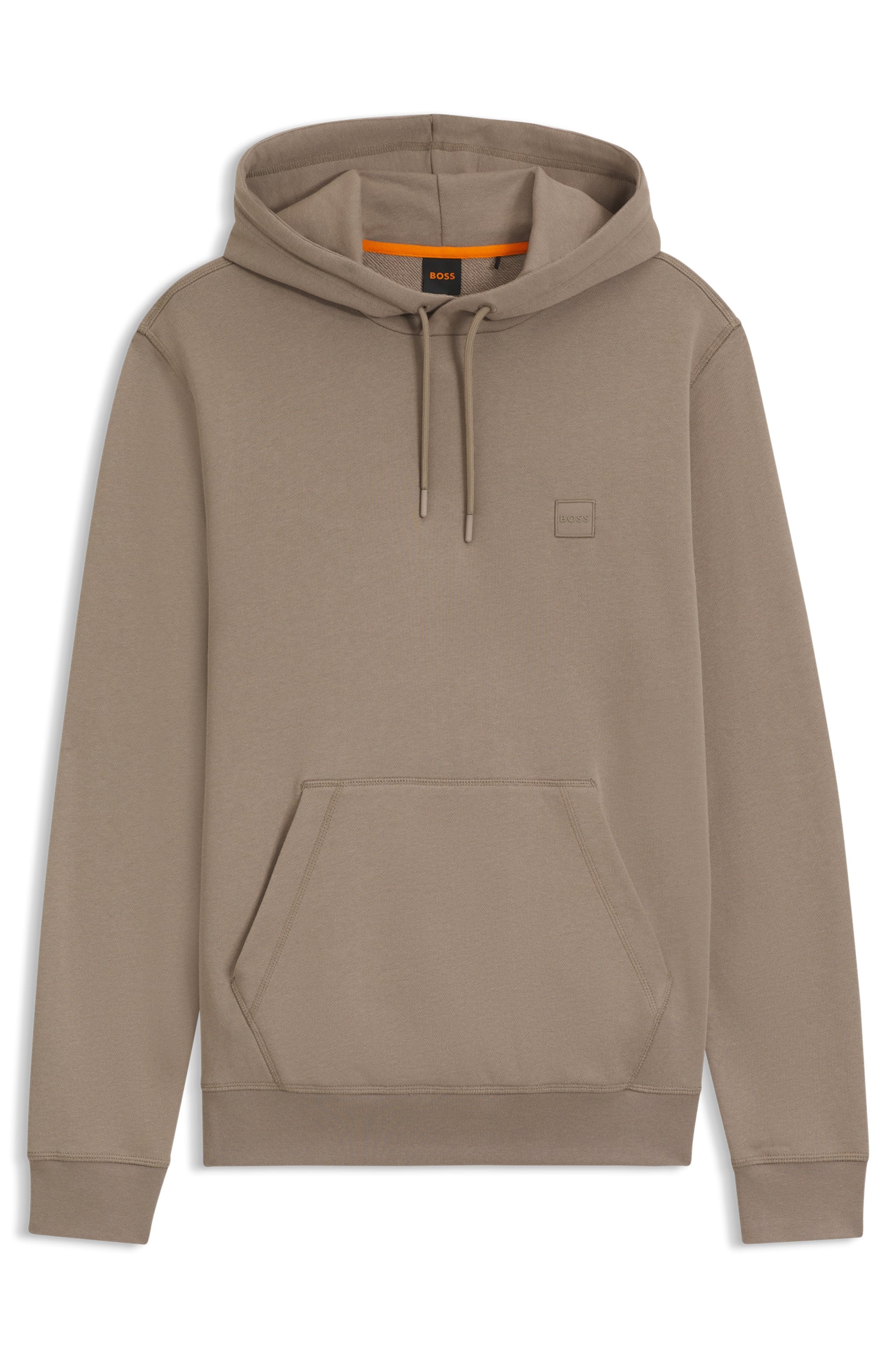 BOSS ORANGE Sweat à capuche »Wetalk« mit gesticktem BOSS Markenlabel
