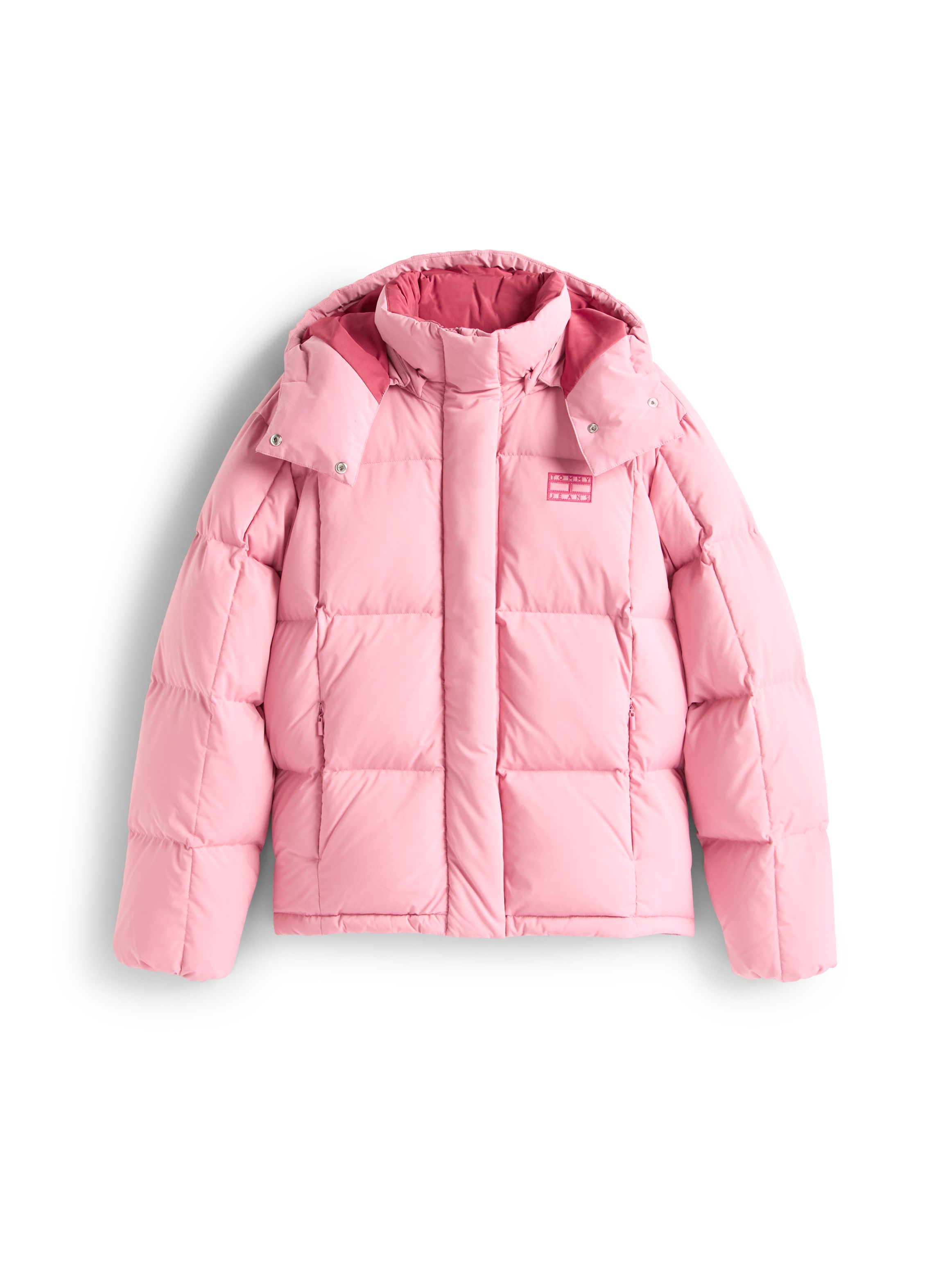 Tommy Jeans Steppjacke »TJW ALASKA GRID DOWN JACKET EXT« mit Kapuze