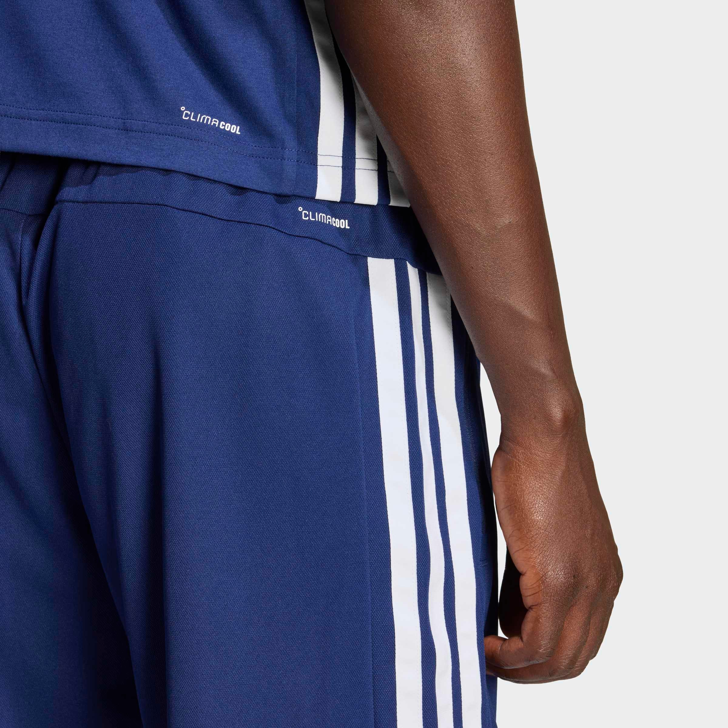 adidas Performance Short »WORKOUT ESSENTIALS BASE 3-STREIFEN PIKEE-, 23 CM«  style sportif, pour activités sportives, en polyester
