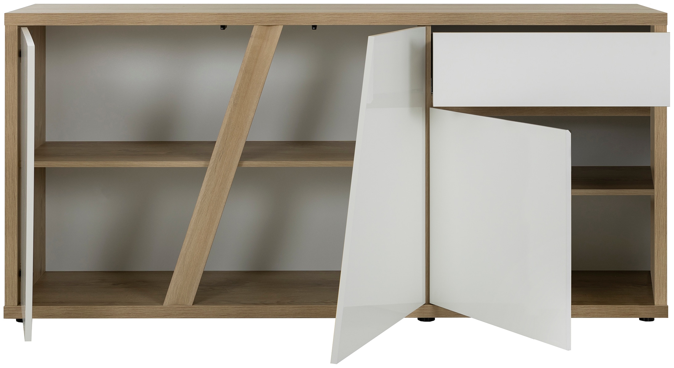 Gami Sideboard »EPURA« Sideboard 3 Türen 1 Schublade