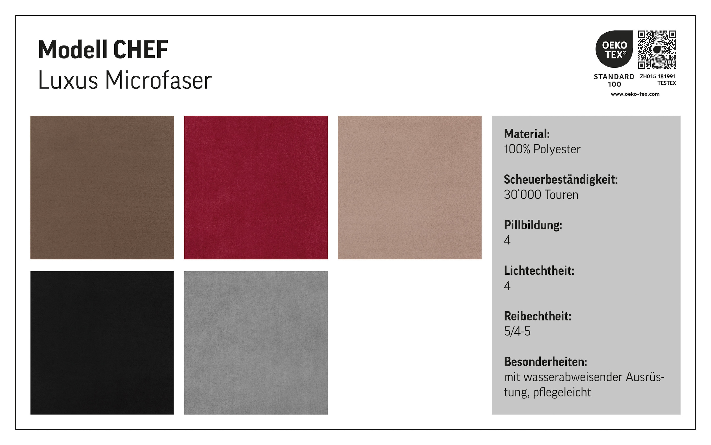 COTTA 3-places »Chef« Big-Sofa mit Kopfteilverstellung, edle Metallkufen