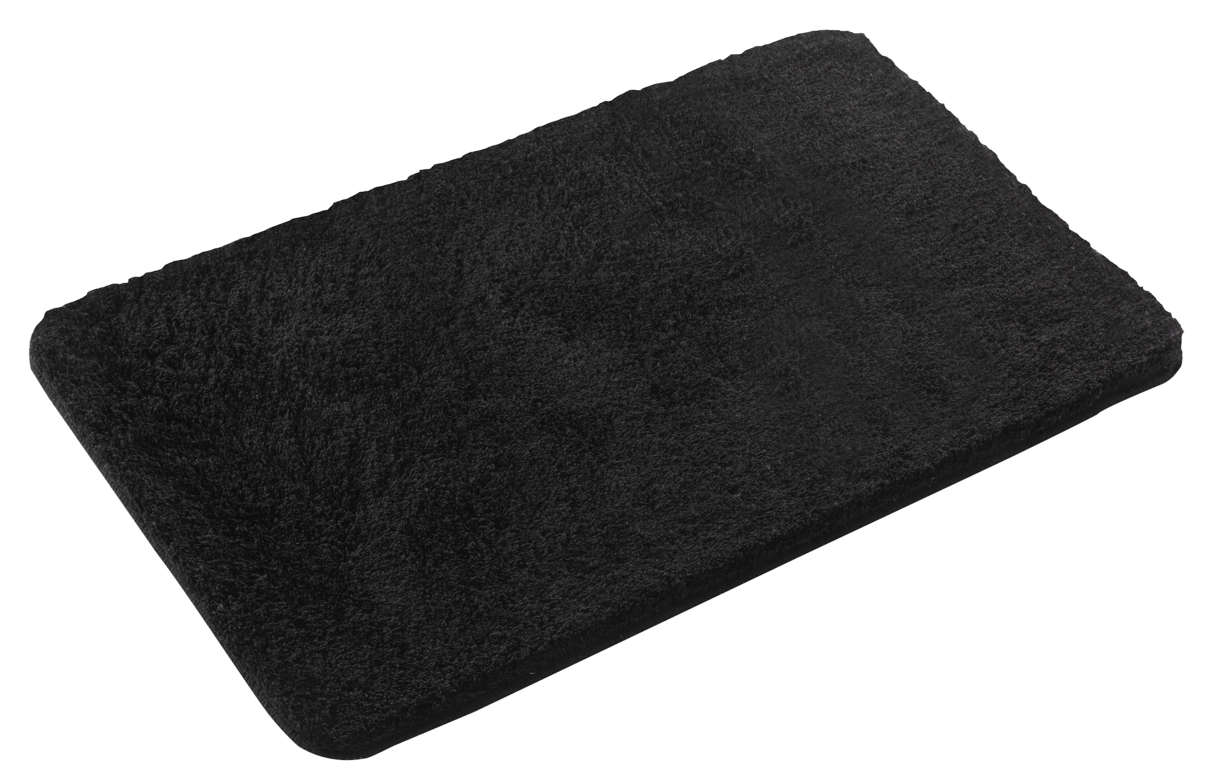 my home Tapis de bain »Merida, Badvorleger, Badezimmer Teppich« Höhe 32 mm Badteppich, Uni Farben, rechteckig, rund & als 2-tlg. Set erhältlich