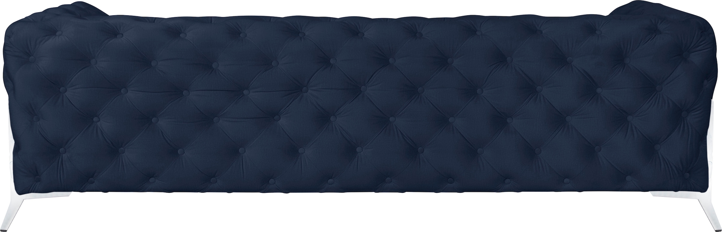 Home affaire Chesterfield-Sofa »Amaury« aufwändige Knopfheftung, moderne Chesterfield Optik, Fussfarbe wählbar