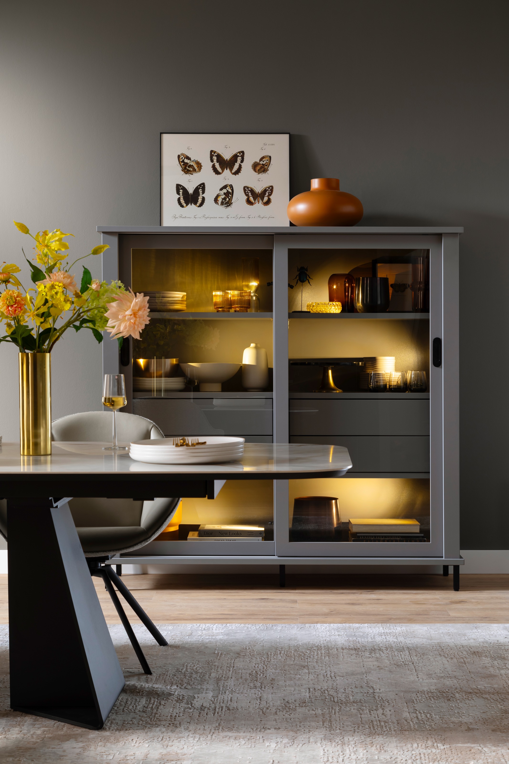 SCHÖNER WOHNEN-Kollektion Tapis »Vision 211« Rectangulaire 7 mm Höhe Viskoseteppich mit Glanz, Wohnzimmer