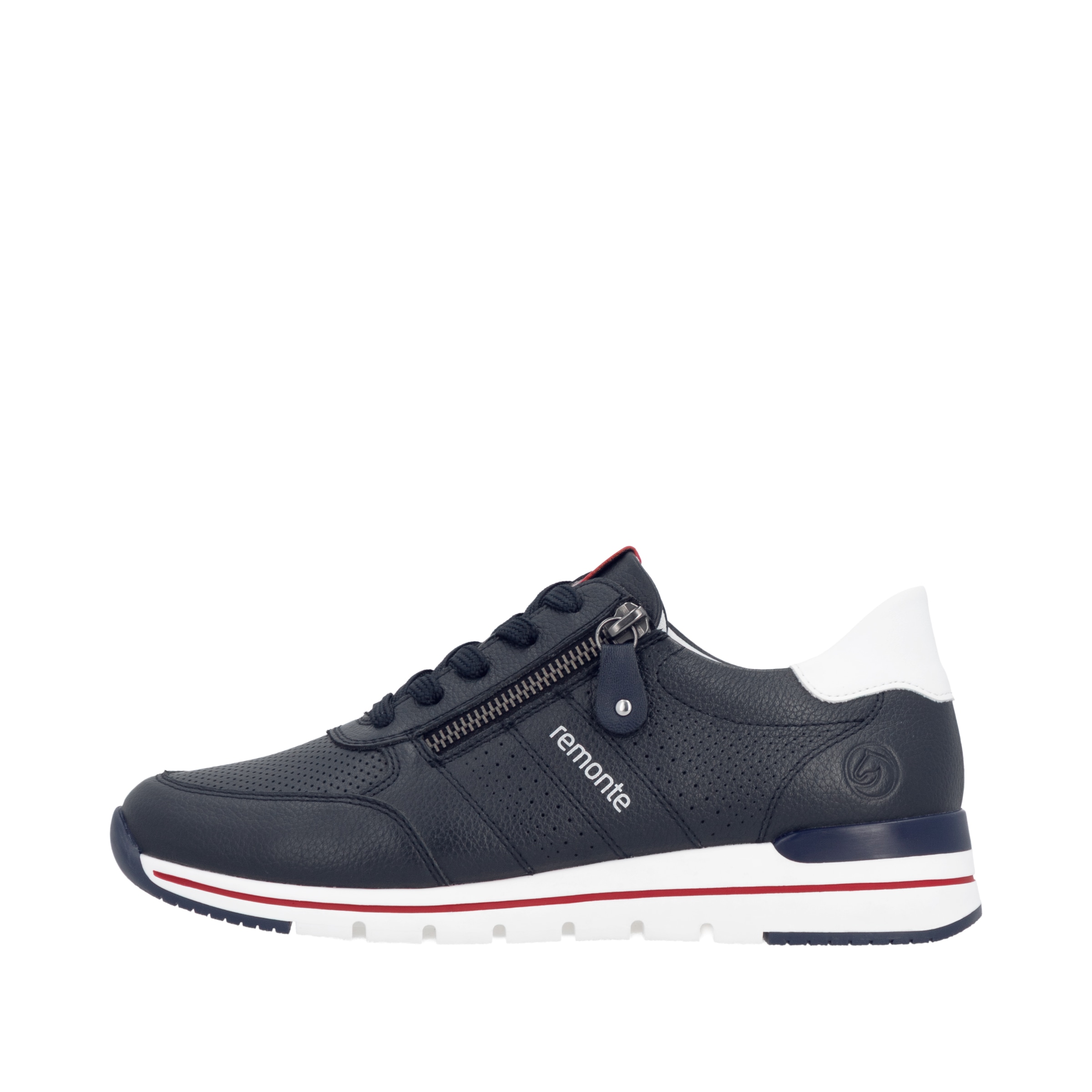 Remonte Baskets compensées  avec semelle intérieure rembourrée, chaussure de loisir, chaussure basse, chaussure à lacets