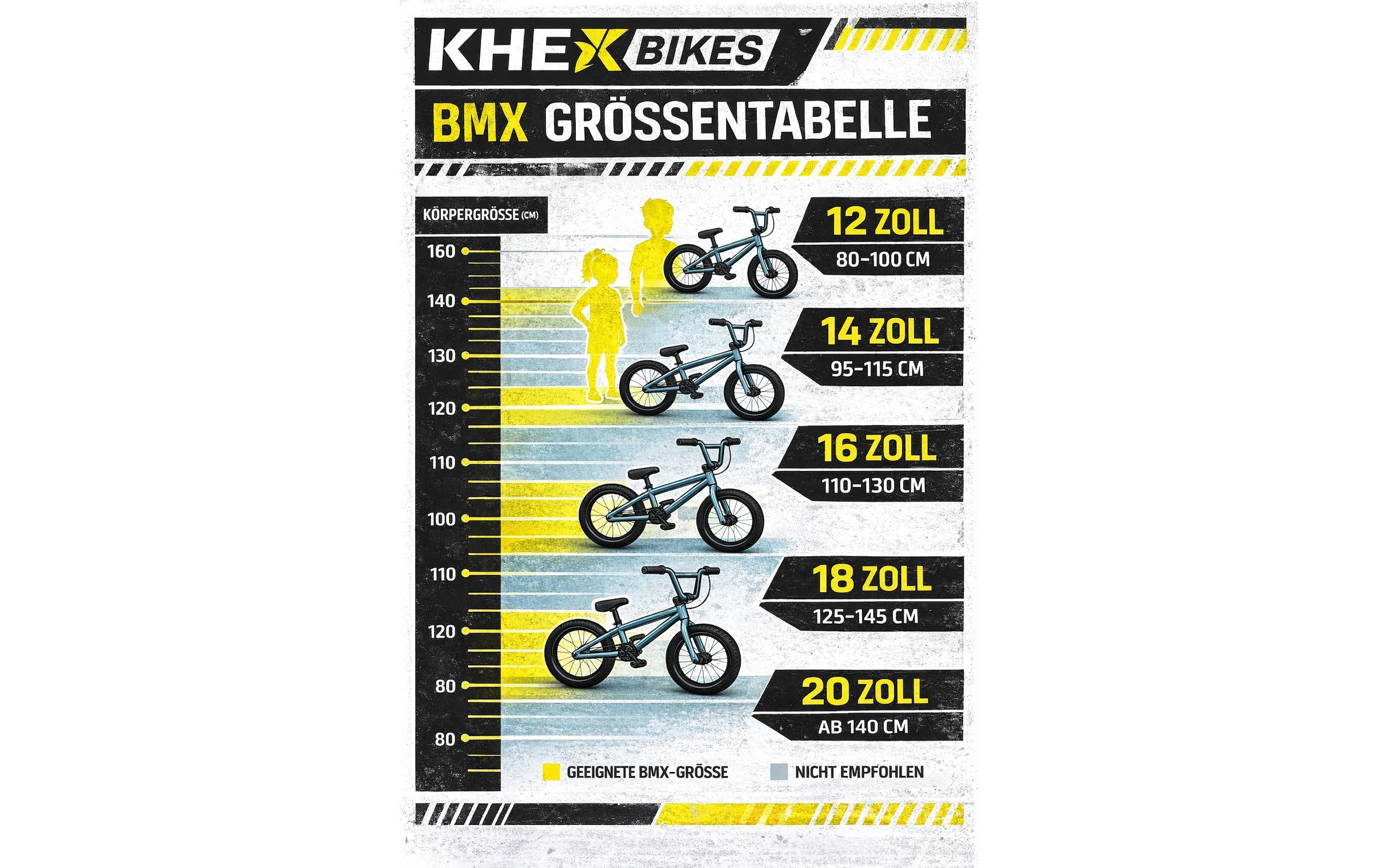 KHE Vélo pour enfant »BMX 18 Blaze AL«