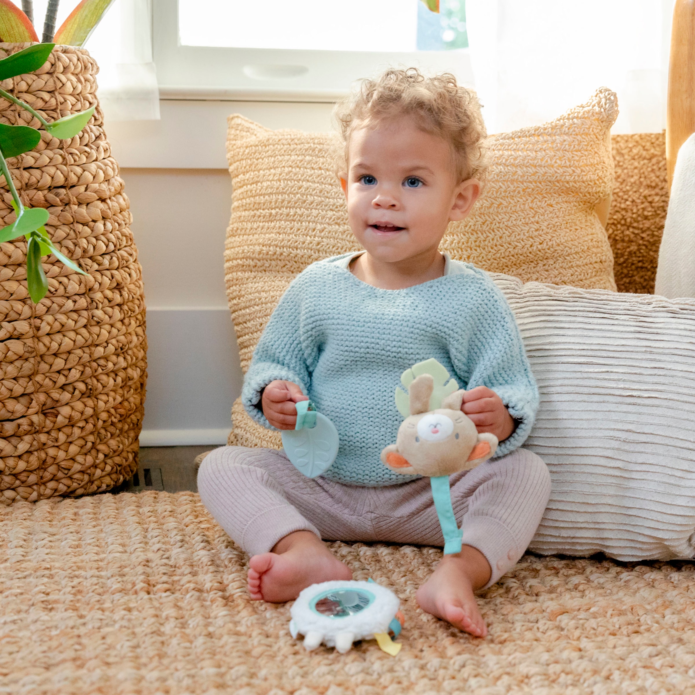 ingenuity Kinderwagenkette »Wonder & Wood Carrier Toybar«