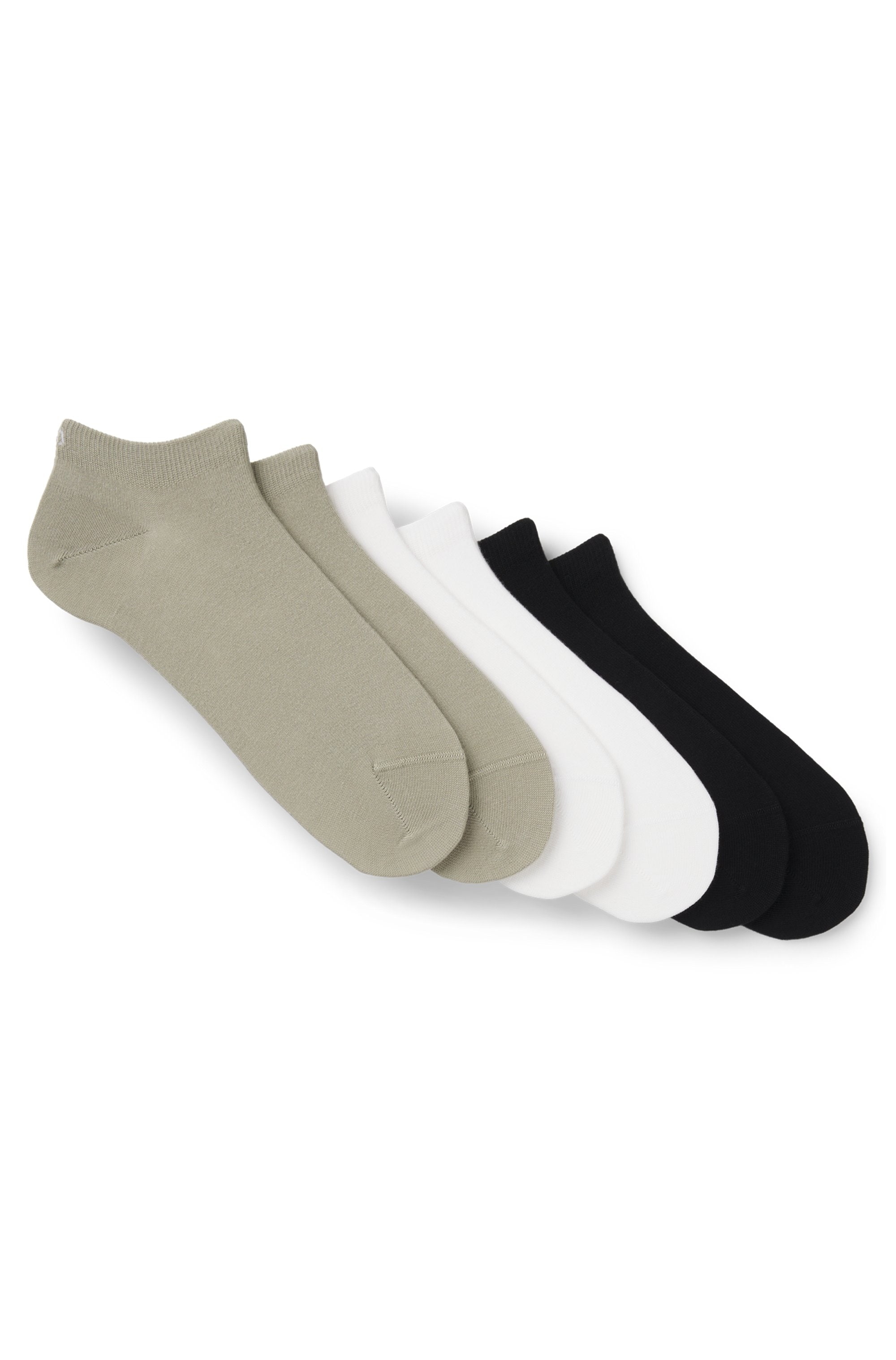 HUGO Underwear Chaussettes de loisirs »6P AS UNI CC 1026« Paquet, 6er-Pack, 6 Couple tlg. mit HUGO-Logoschriftzügen