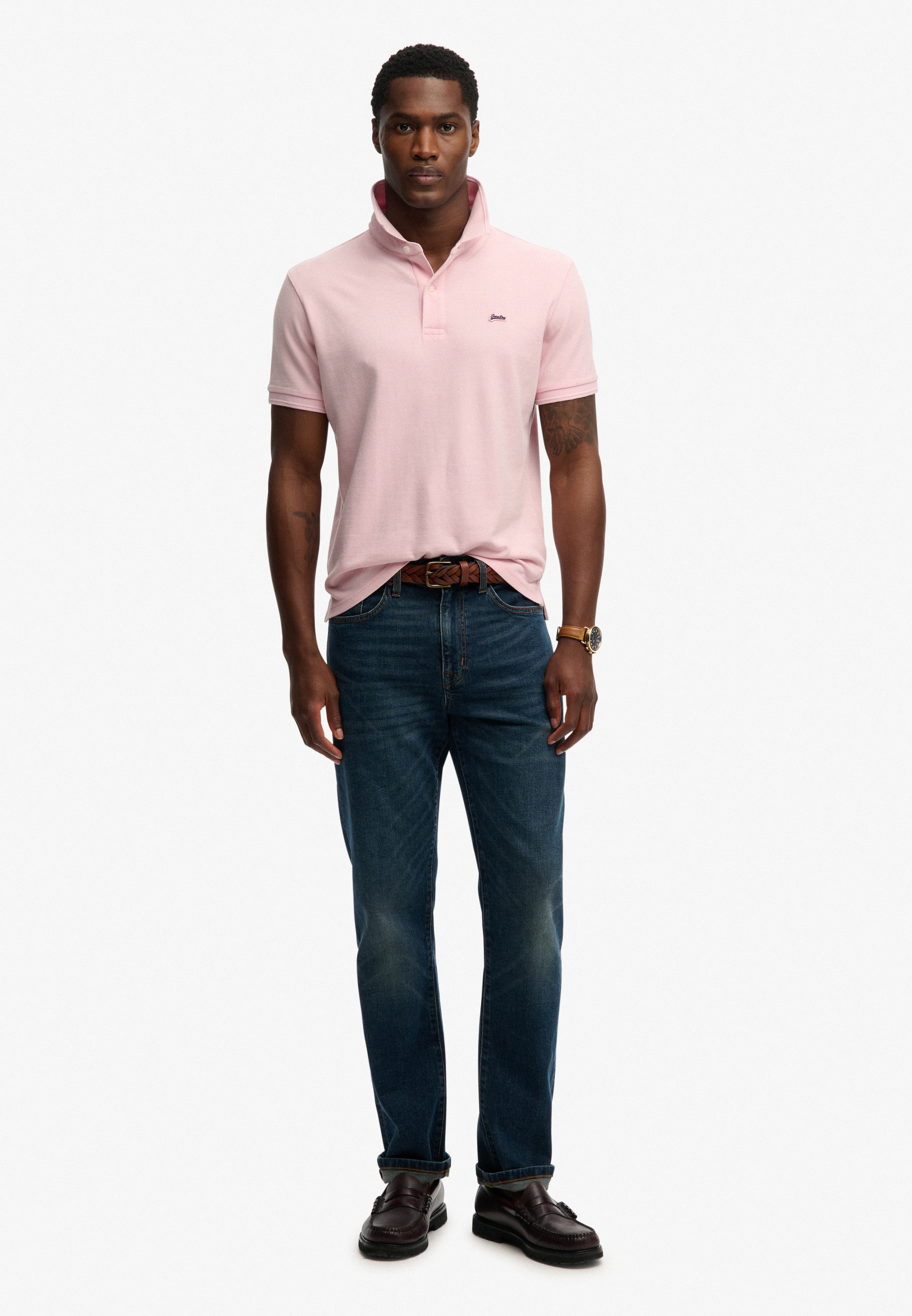 Superdry Polo »CLASSIC PIQUE POLO« coton, coupe décontractée