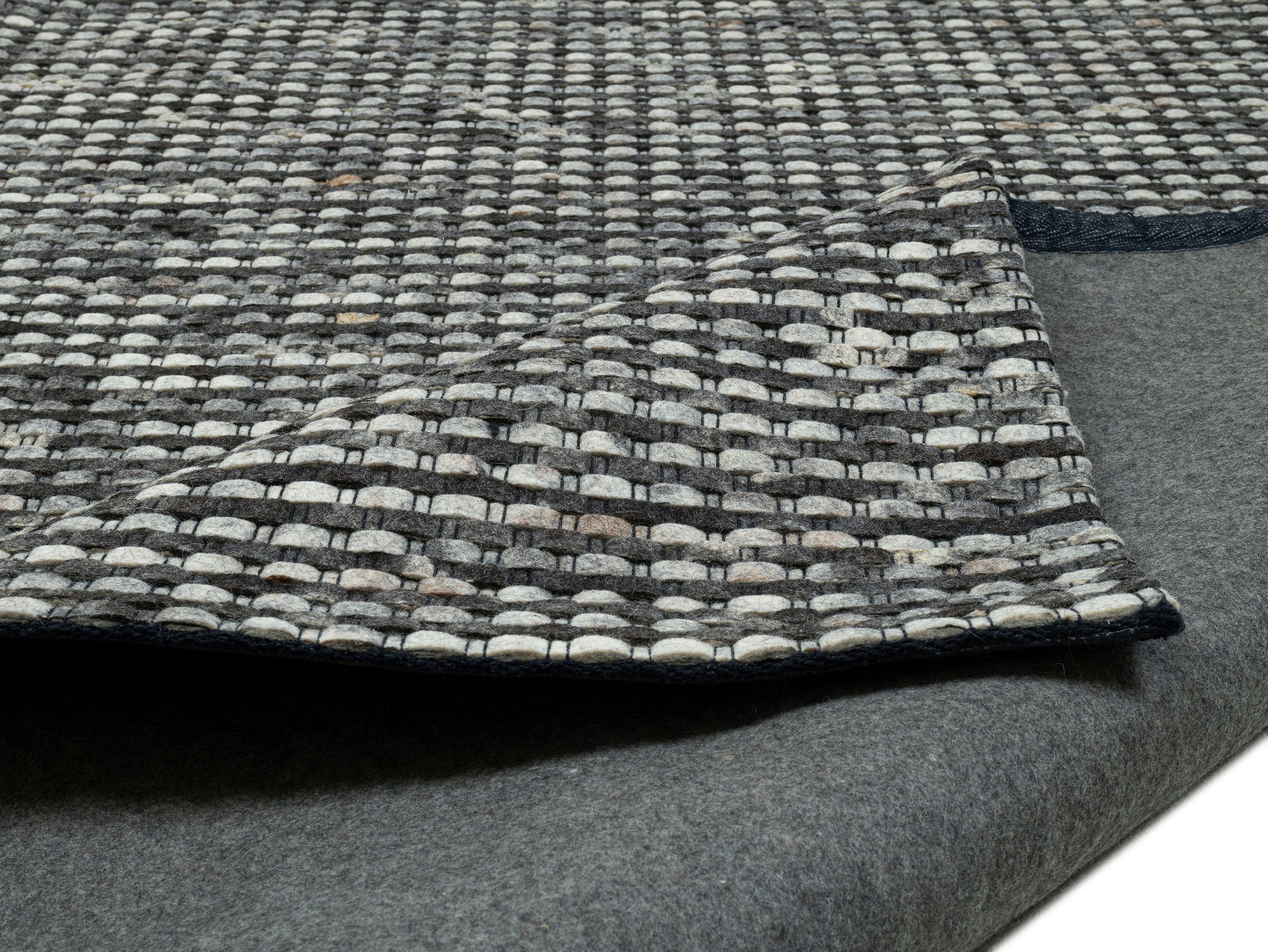 THEKO Tapis en laine »Tauern« Rectangulaire 10 mm Höhe Handweb Teppich, reine Wolle, handgewebt