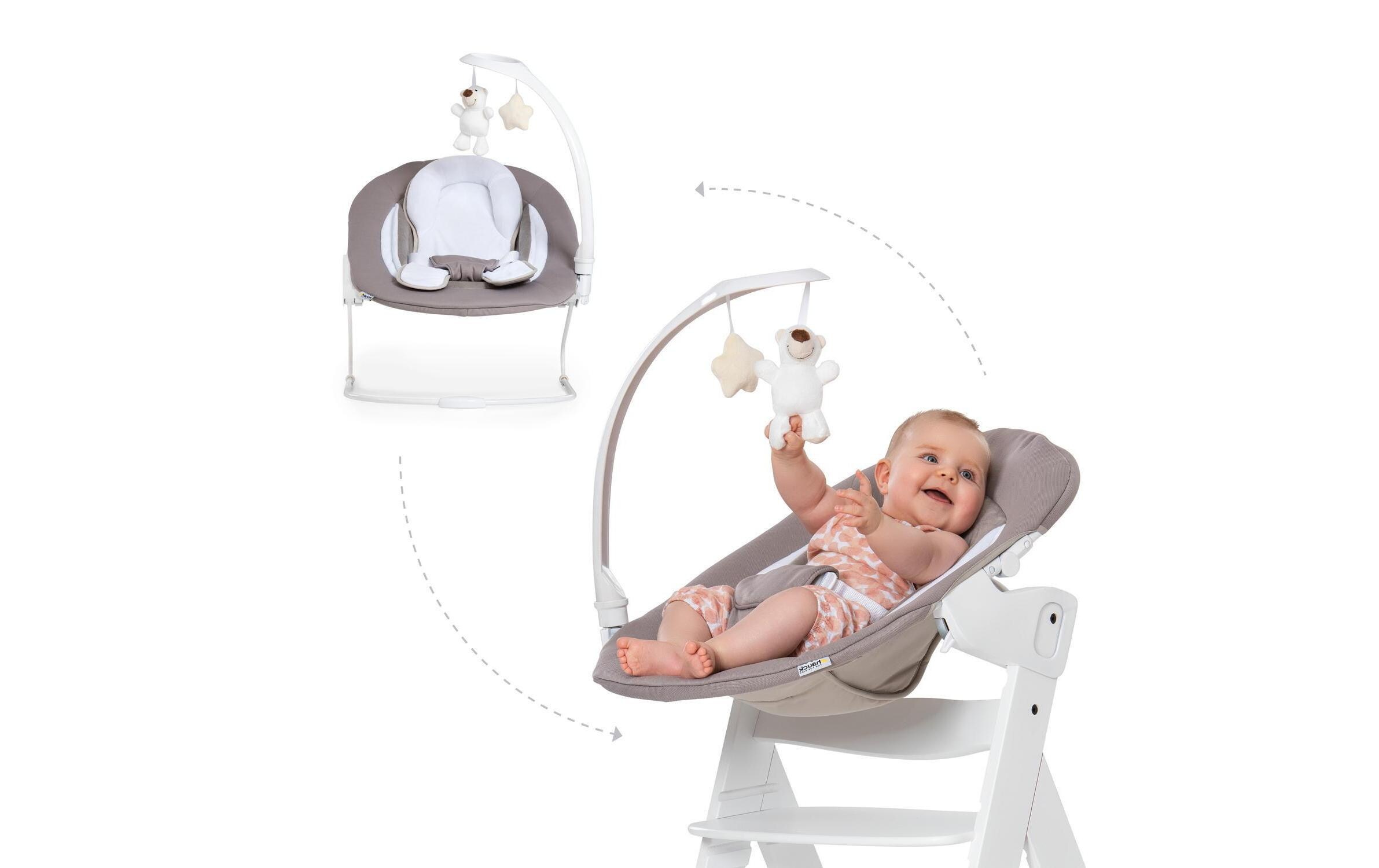 Hauck Réhausseur pour chaise haute »Alpha bouncer 2in1« bis 9 kilos