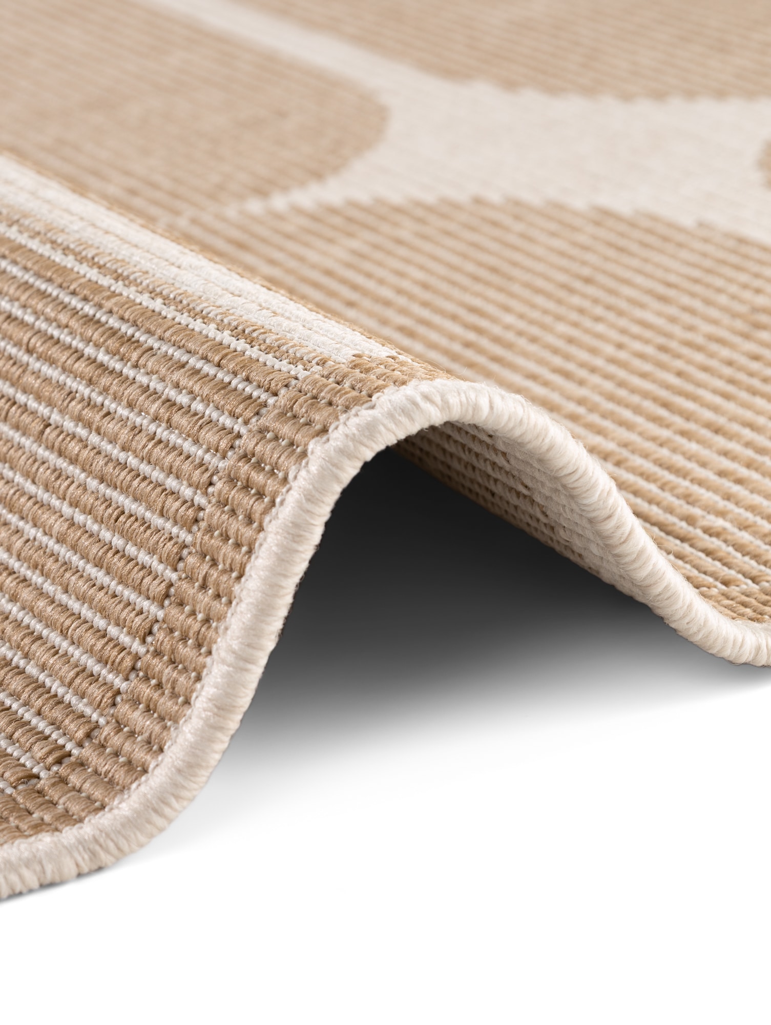 HANSE Home Outdoorteppich »Bowen Wendeteppich« rechteckig 5 mm Höhe Läufer, In und Outdoor, Flachgewebe, wetterfest, pflegeleicht, robust
